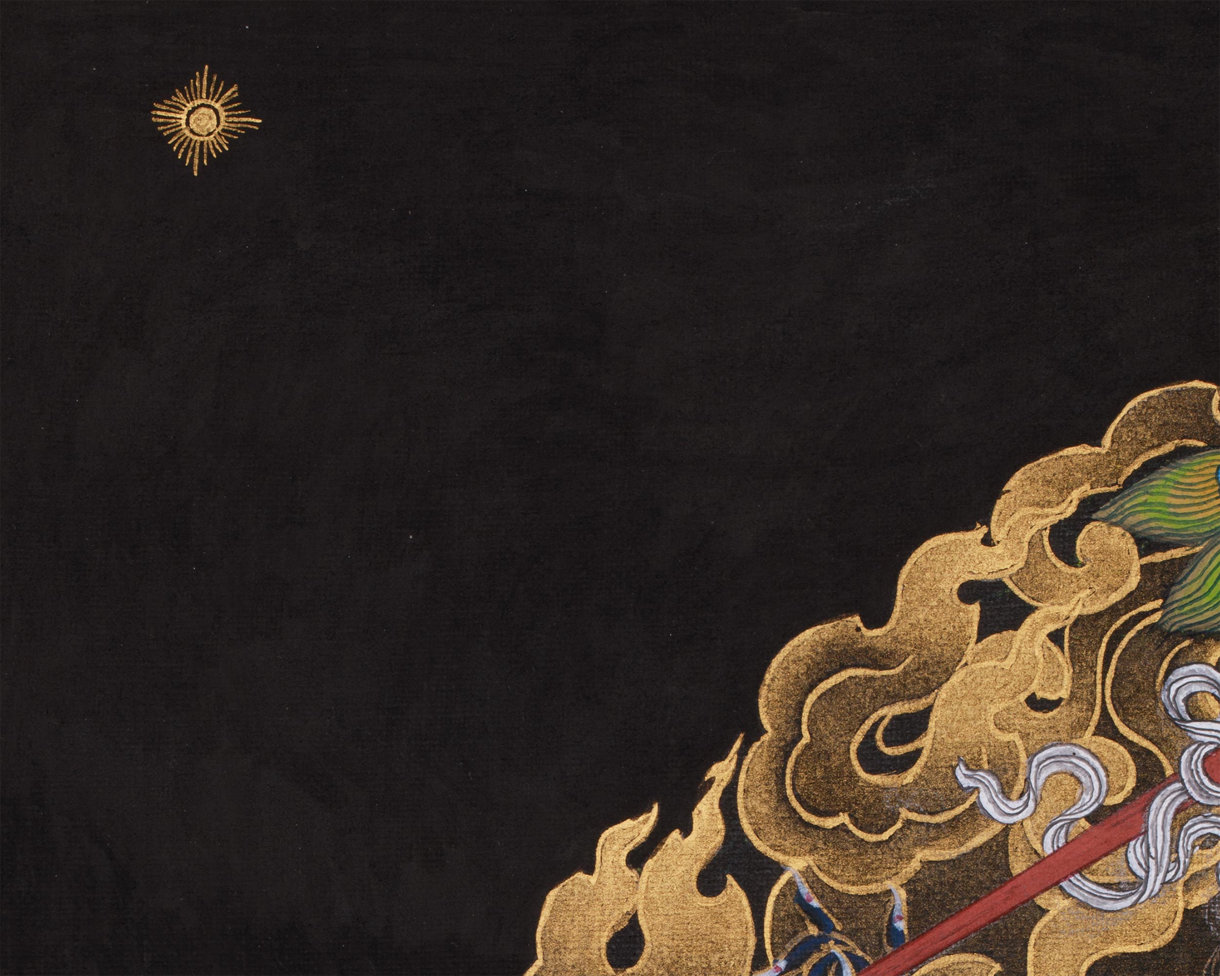 Wrathful Palden Lhamo Thangka | Tibetan Powerful Protector