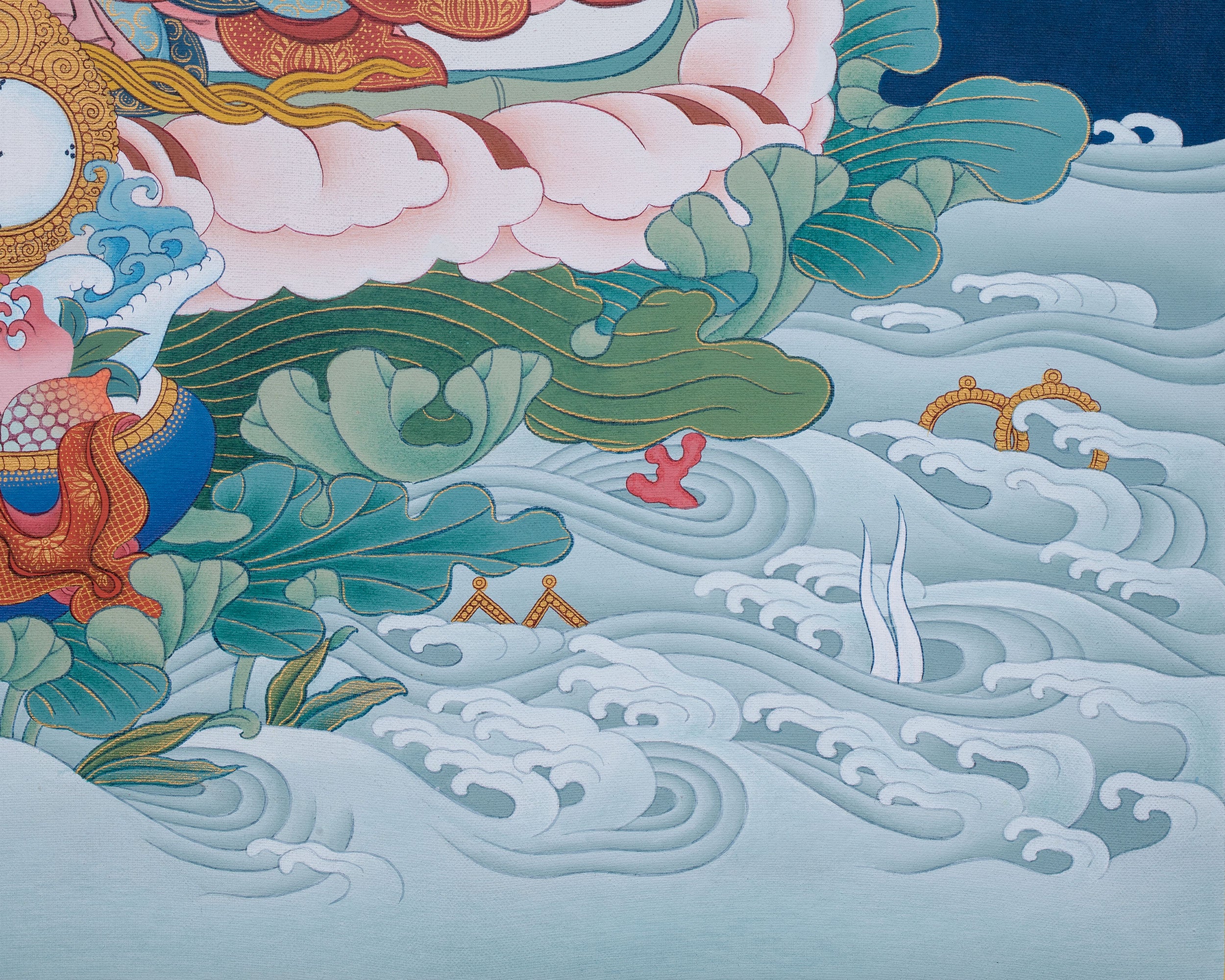 Four Armed Avalokiteshvara Print | High Quality Chenrezig Art