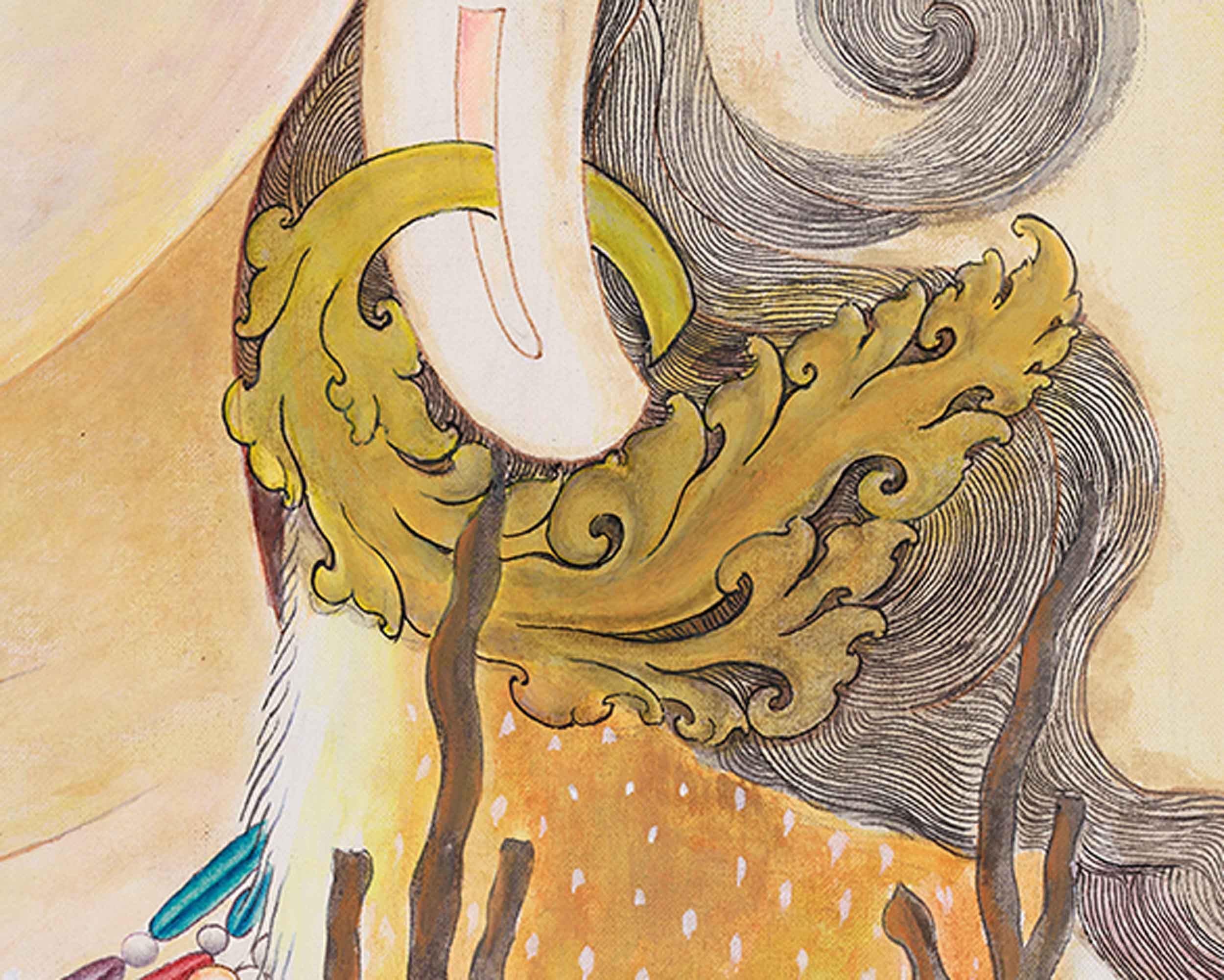 Lokeshvara Chenresig Thangka | The Boddhisattva Of Compassion | Meditative Art