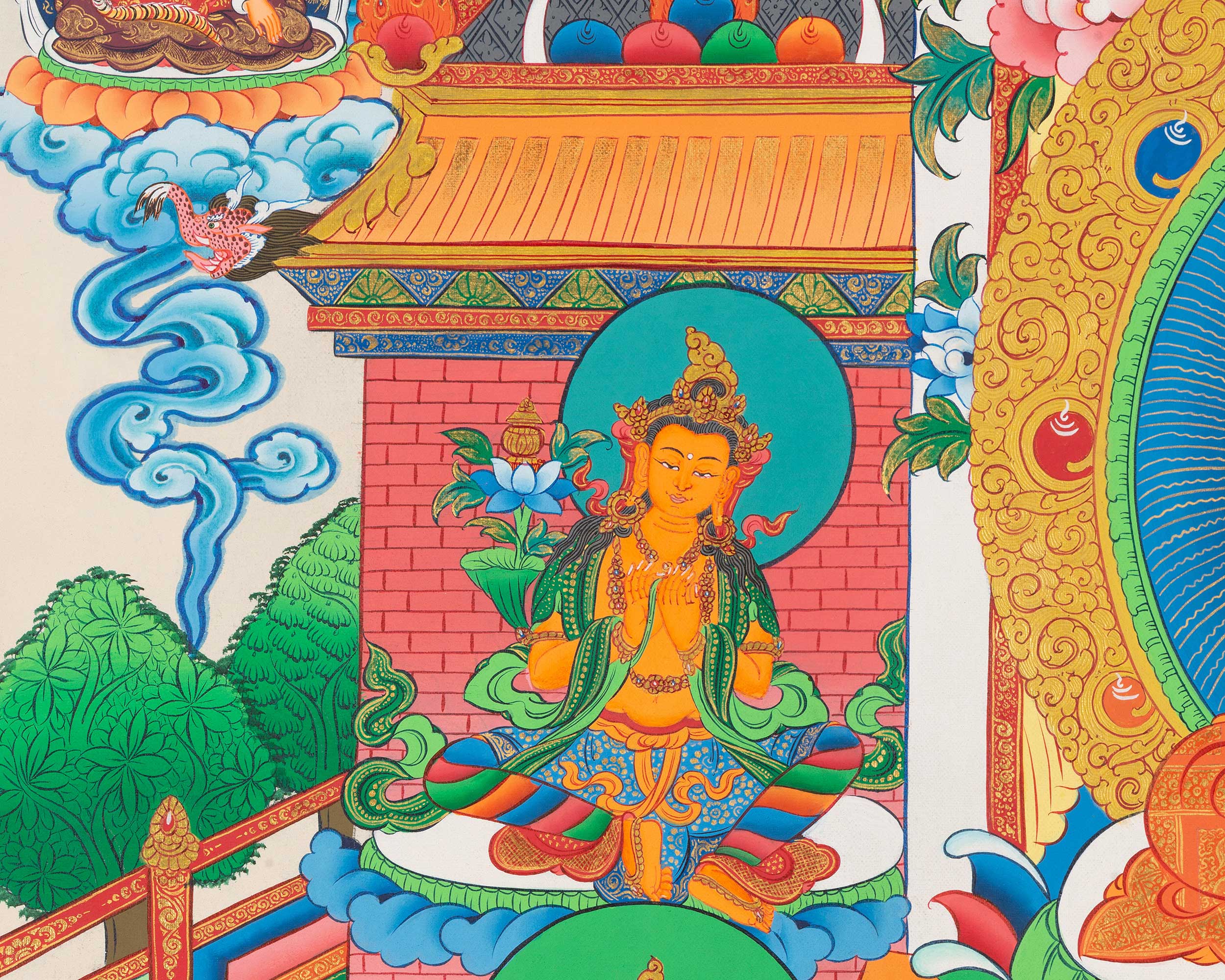 Original Amitabha Buddha Pure Land | Sukhavati Bhuwan
