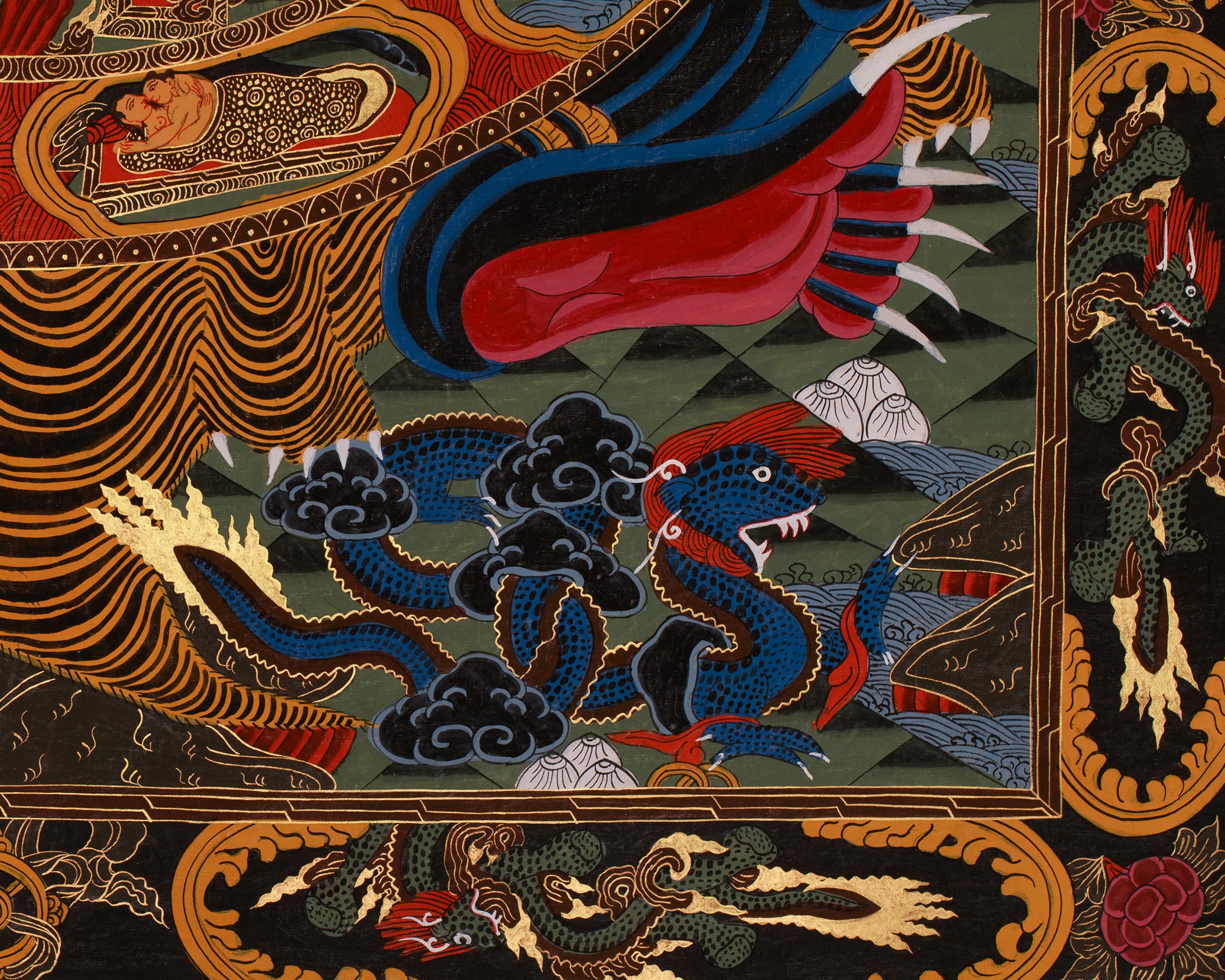 Himalayan Wheel of Life Thangka | A Visual Journey Through Karma, Rebirth, and Liberation