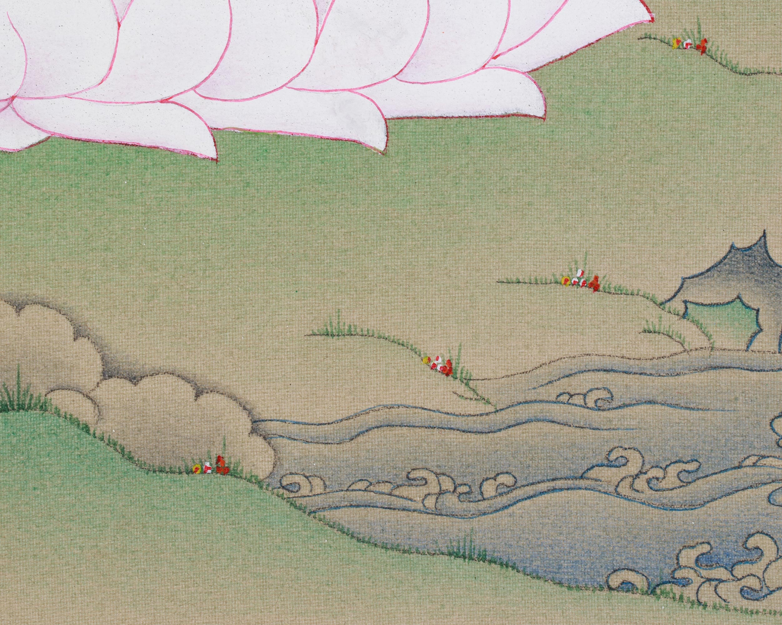 Divine Purifier Deity Vajrasattva Thangka | Dorje Sempa Art