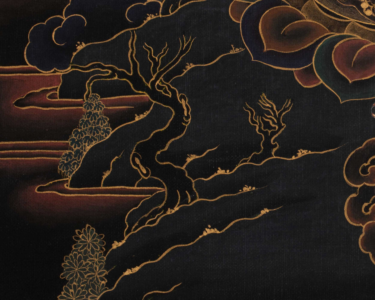 Hevajra Thangka Painting | Tantric Deity of Enlightened Wisdom