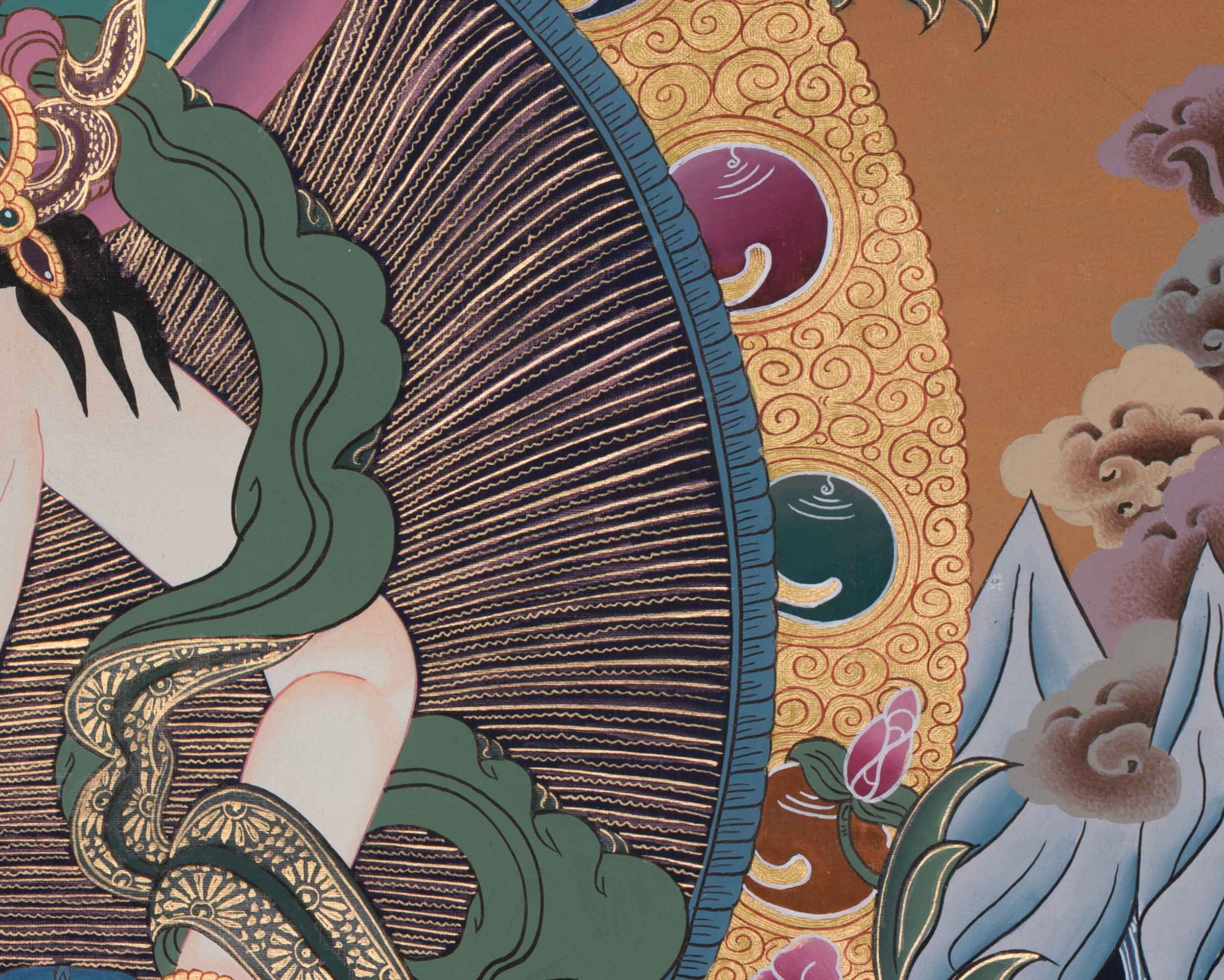 The Buddha of Purification Dorje Sempa | Vajrasattva Thangka