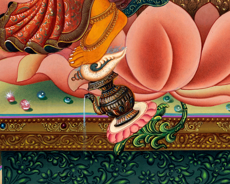 Bashundhara Canvas Print | Divine Bashundhara Wall Hanging | Traditional Gift Ideas