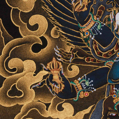 Wrathful Vajrakilaya Thangka | Transmutation of Negativity
