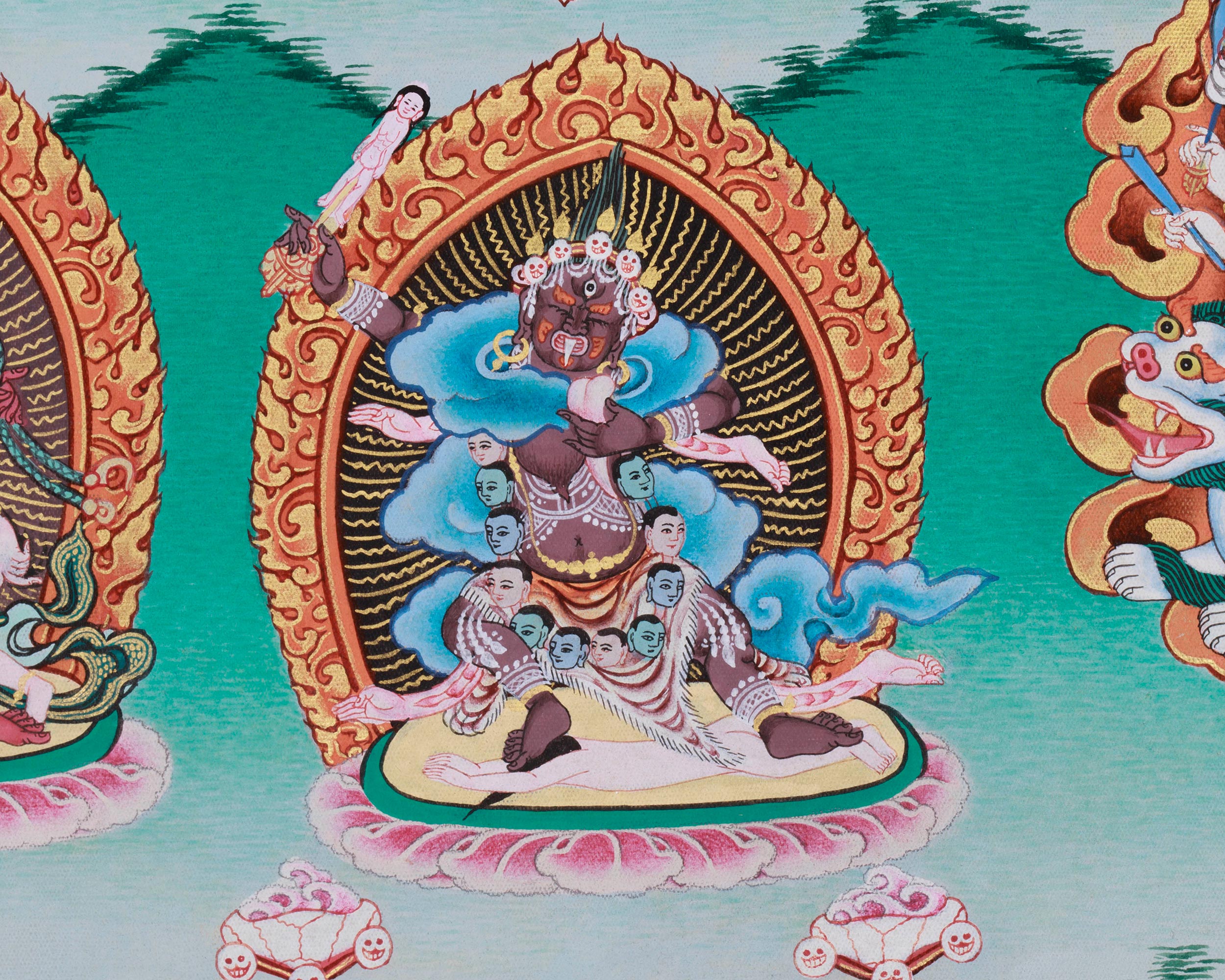 Goddess Red Tara Thangka | A Dynamic And Powerful Form of The Bodhisattva Tara