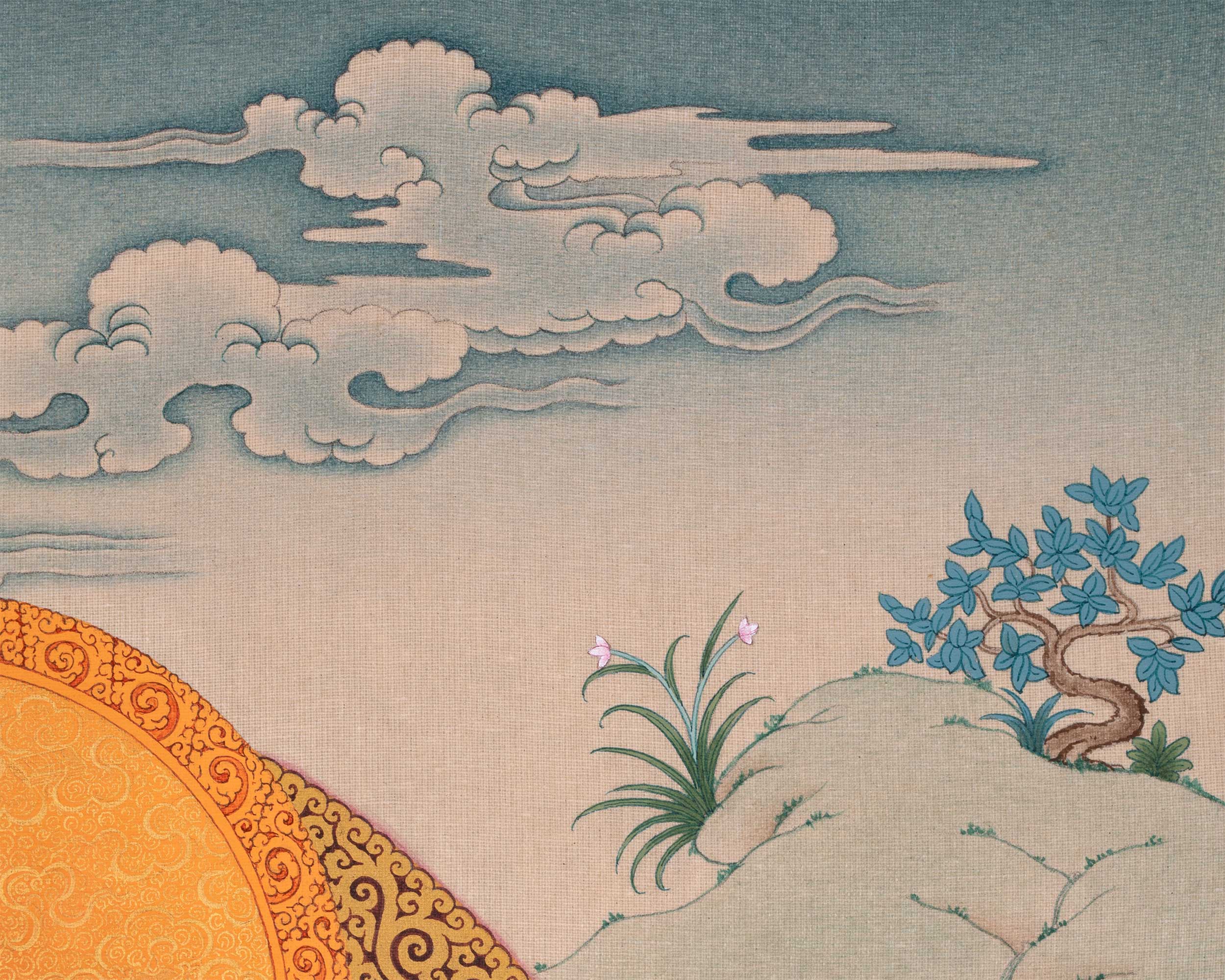 Buddhist Monk Kshitigarbha | Enlightened Bodhisattva Who Guides Souls with Compassion