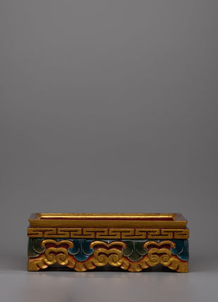 Tibetan Wooden Offering Tray