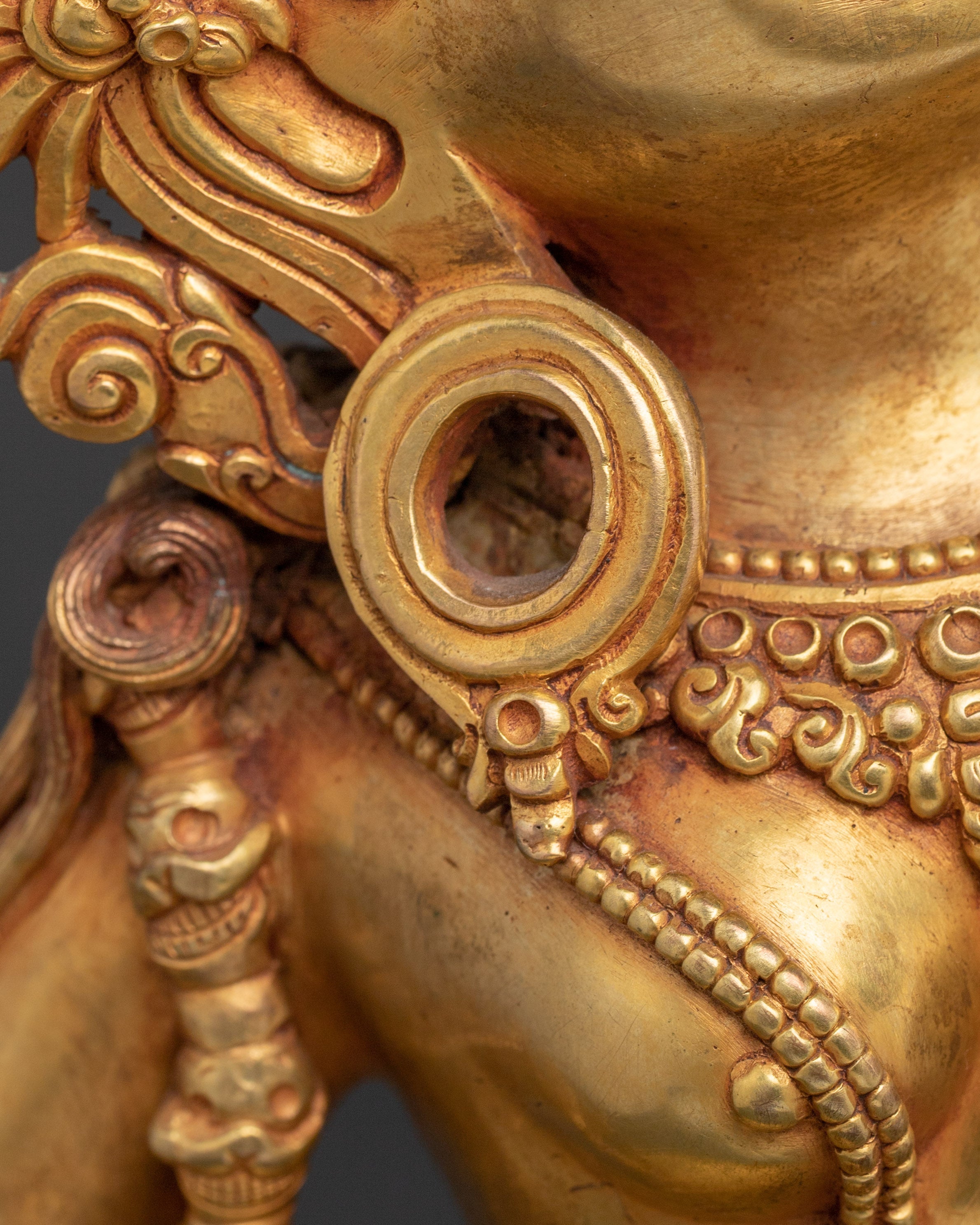 Handcrafted Vajrayogini Golden Statue | Queen of Dakini