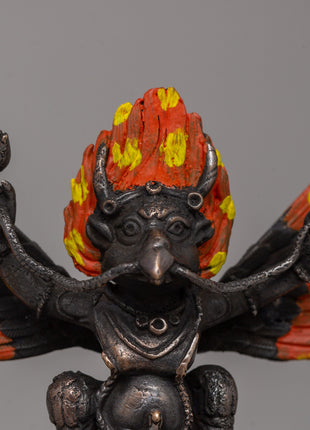 The Mythical Bird-Like Garuda Statue | Protector Deity Artwork