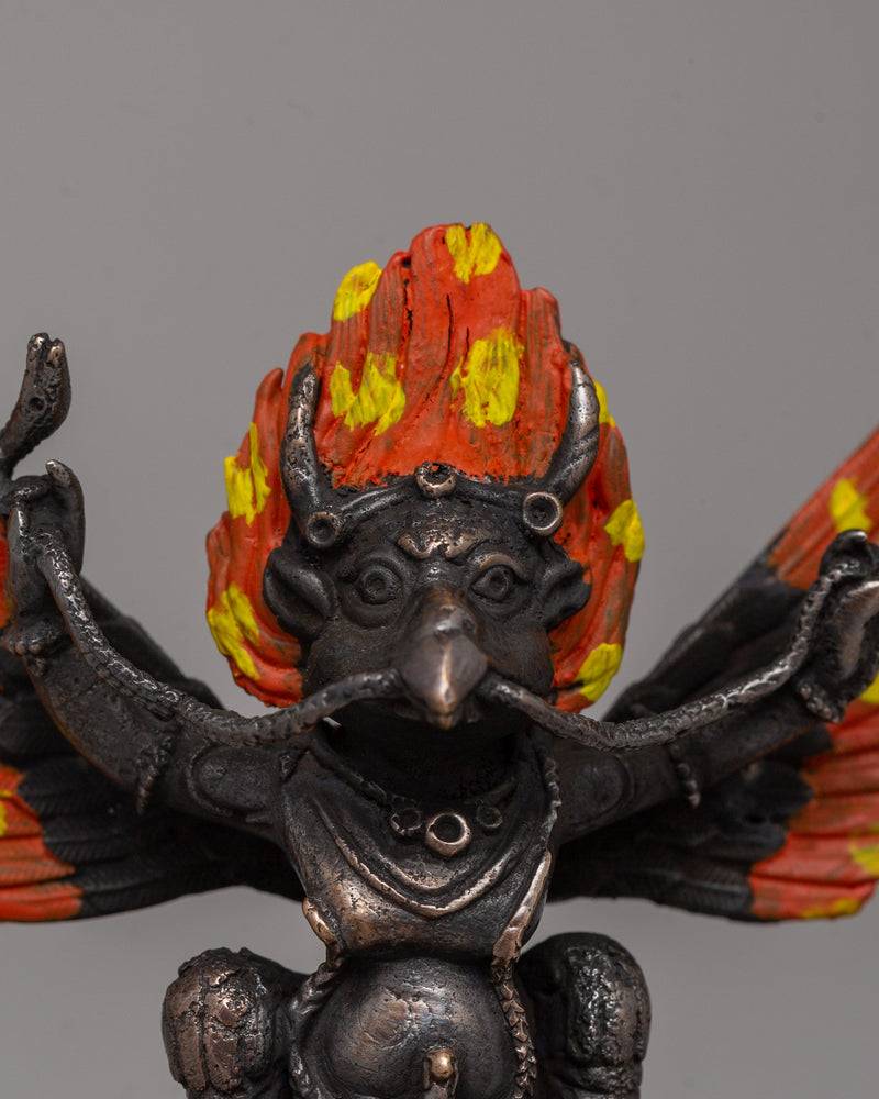 The Mythical Bird-Like Garuda Statue | Protector Deity Artwork