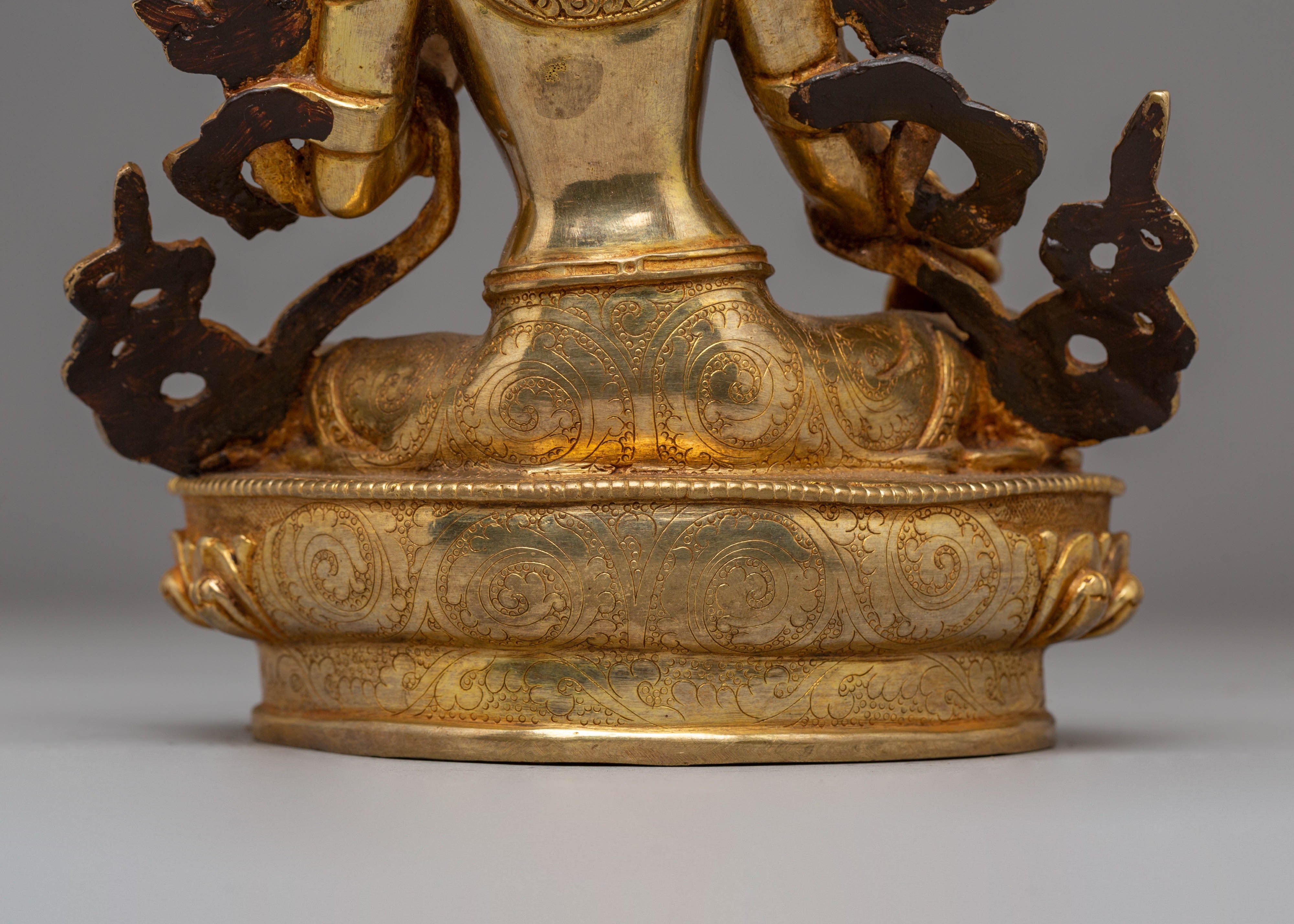 Compassionate Green Tara Figurine for Decor | Perfect for Your Space