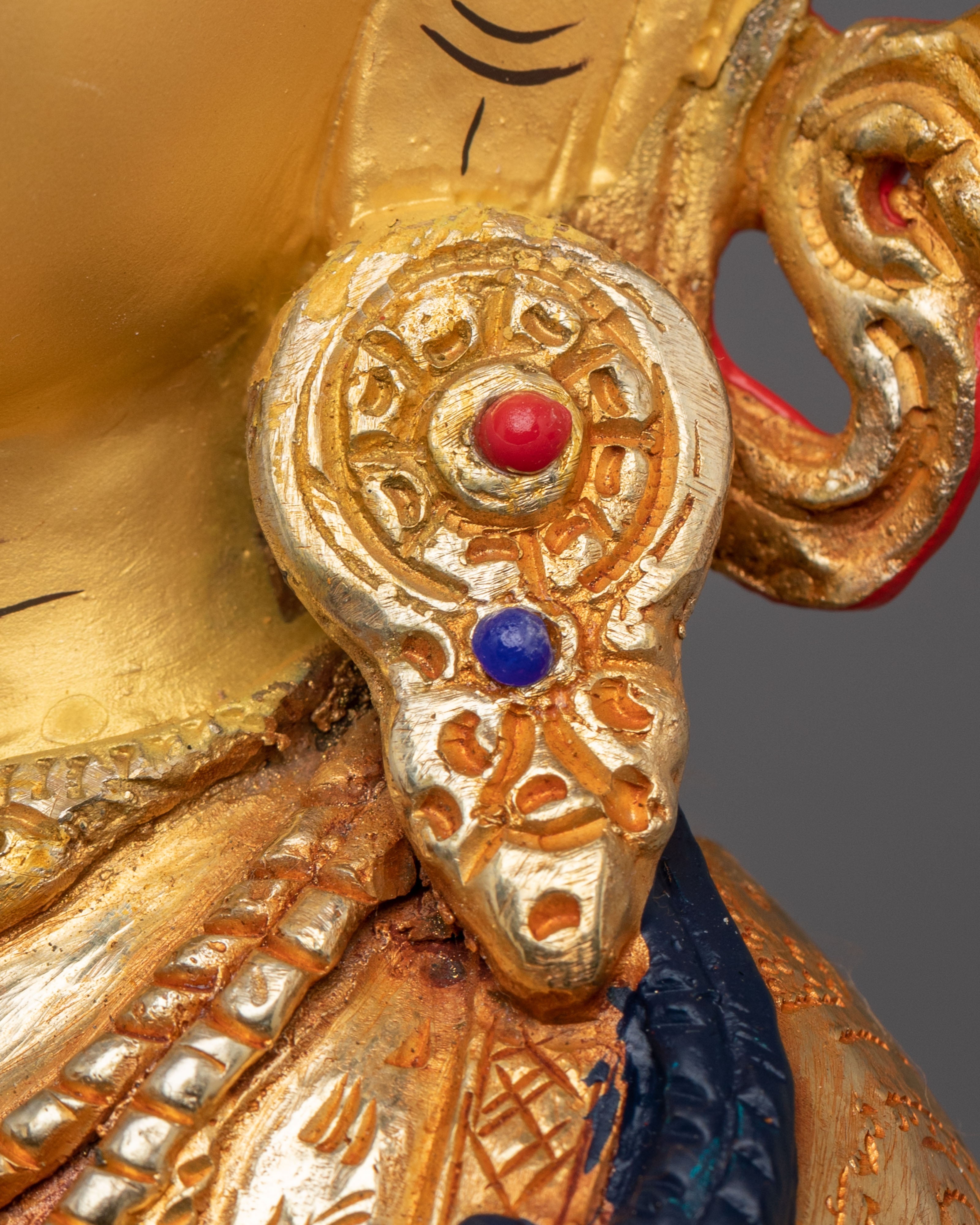 Vajrayana Chenrezig Deity Statue | Tibetan Buddhist Avalokiteshvara Sculpture
