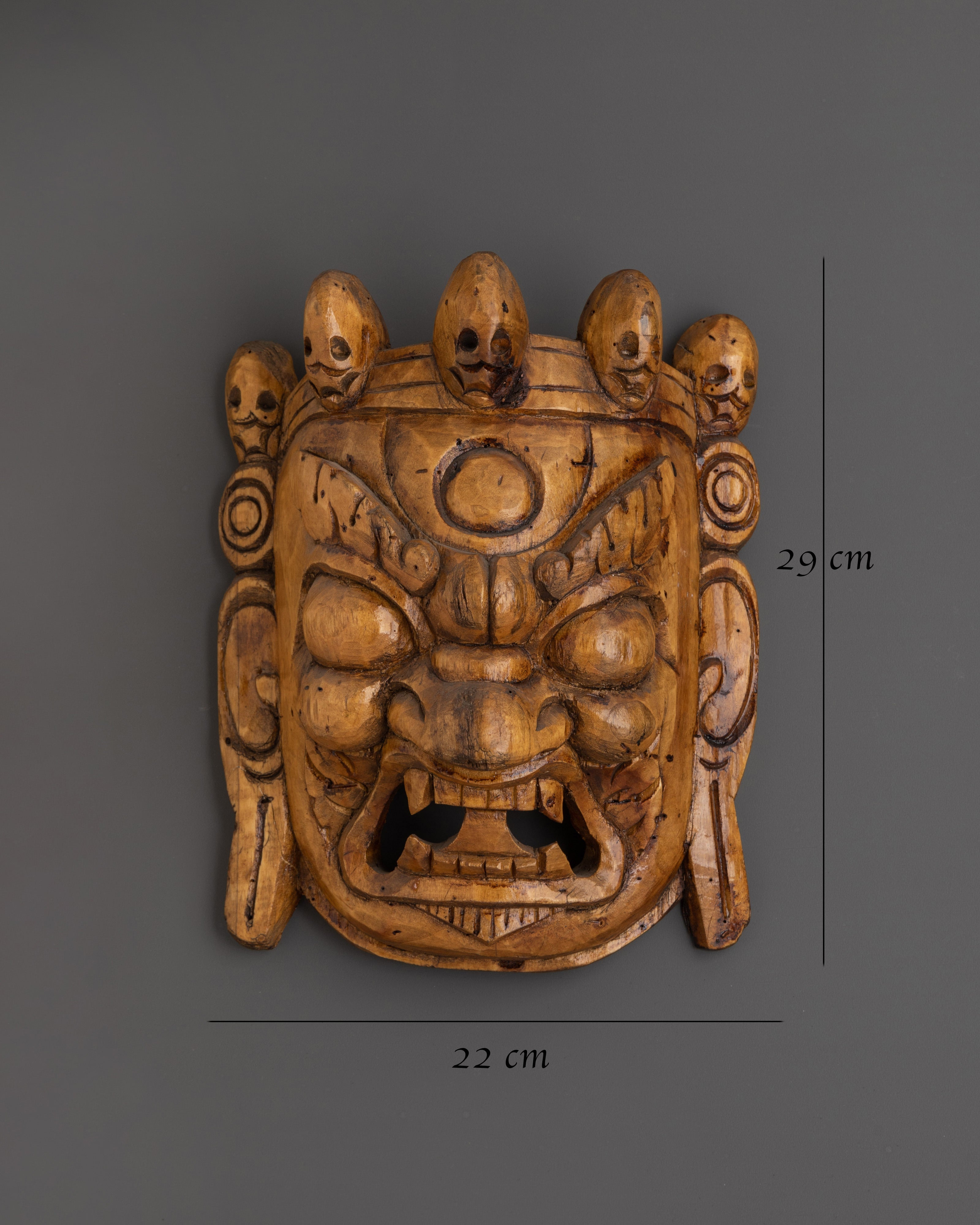 wooden-wall-mask