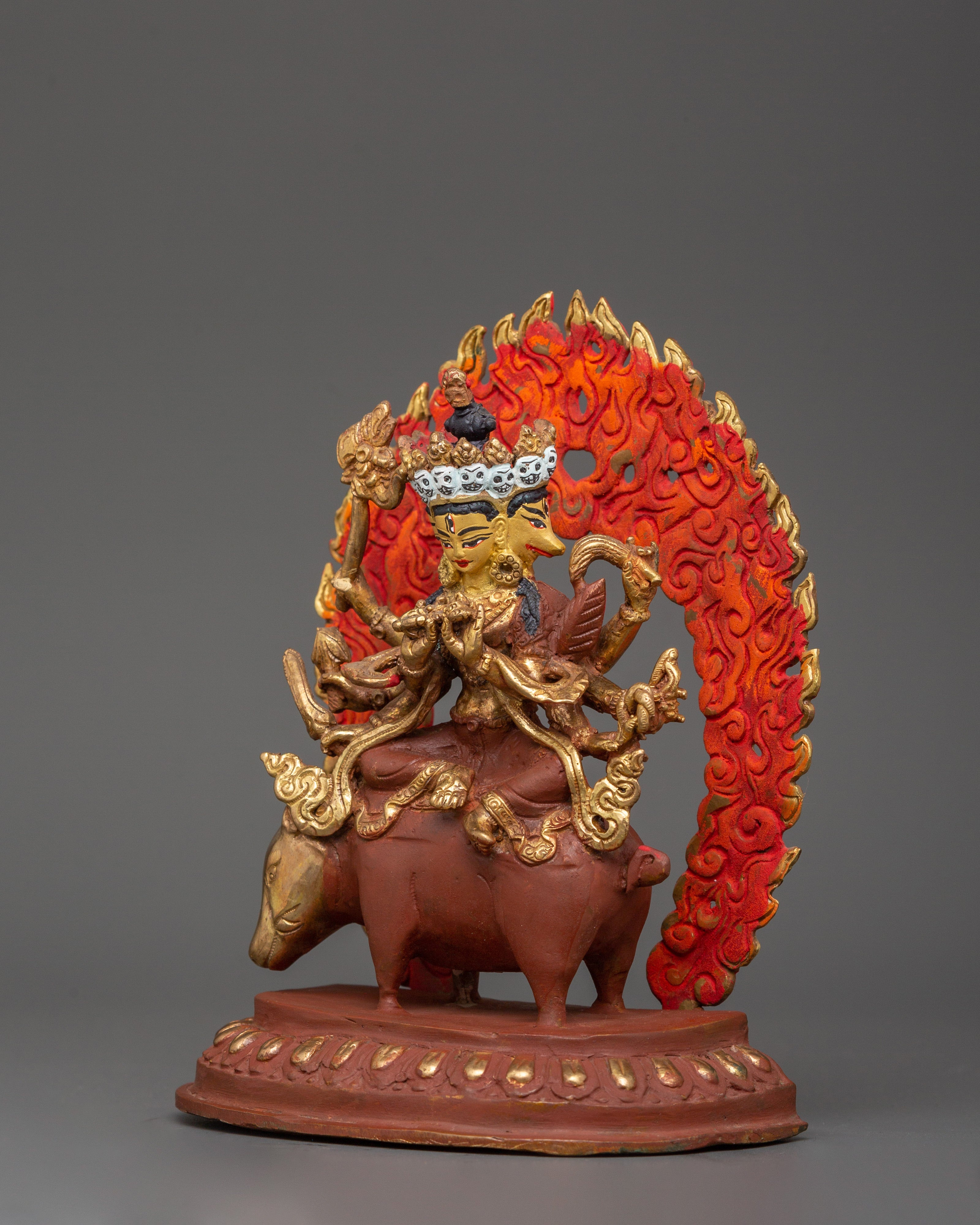 Hand-carved Marichi Statue | Symbol of Light, Protection, and Spiritual Guidance