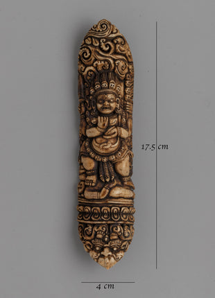 Hand-Carved Mahakala Set | Vajrayana Buddhist Protector Deity