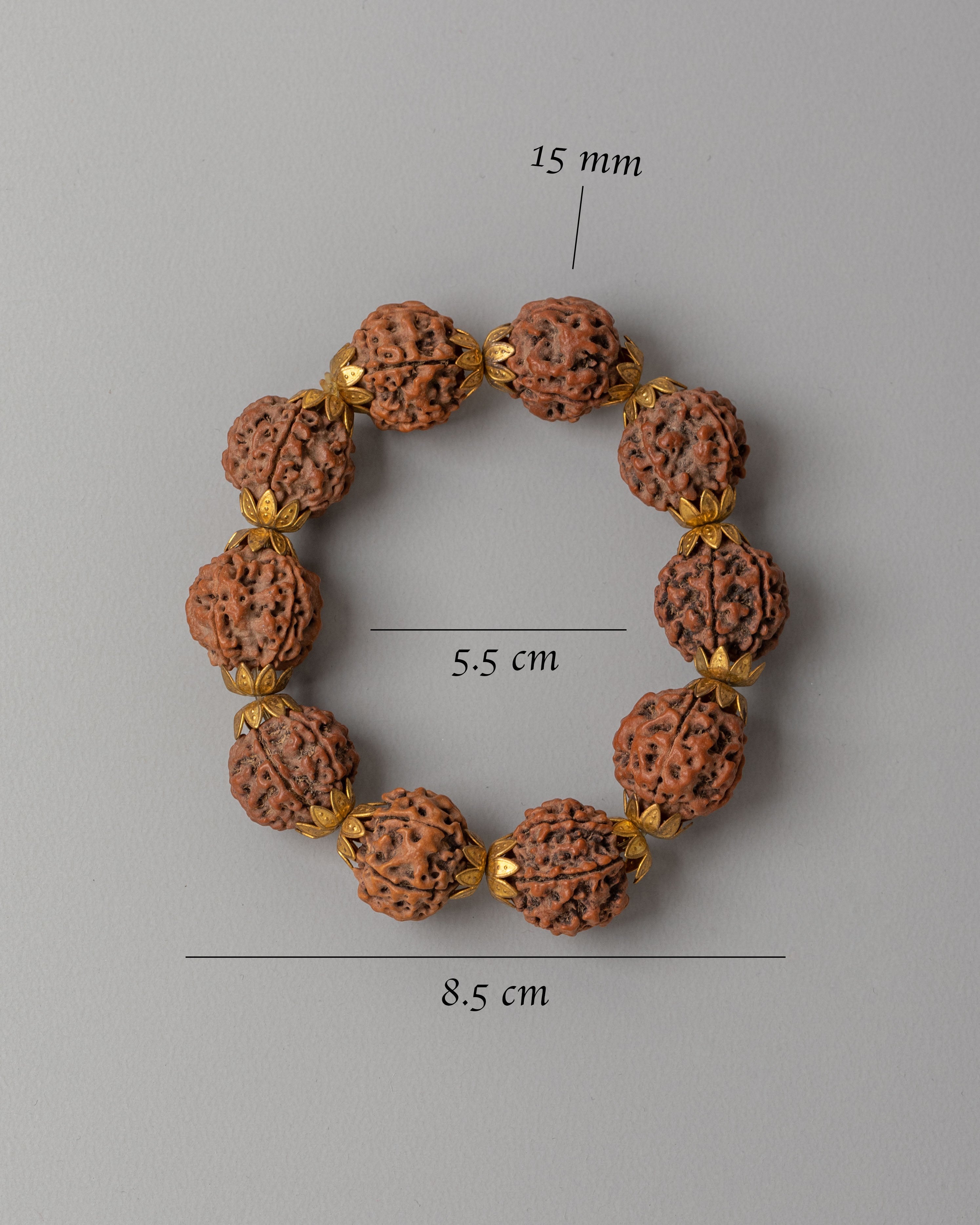 Handmade Rudraksha Bracelet | Spiritual Protection Bracelet
