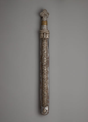 A Vintage Buddhist Ritual Sword for Spiritual Practices and Decor |  A stunning 61.5cm Buddhist spiritual artifact.