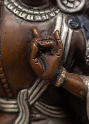 Manjushri Bodhisattva Sculpture | Hand-Crafted Sculpture of Wisdom Deity
