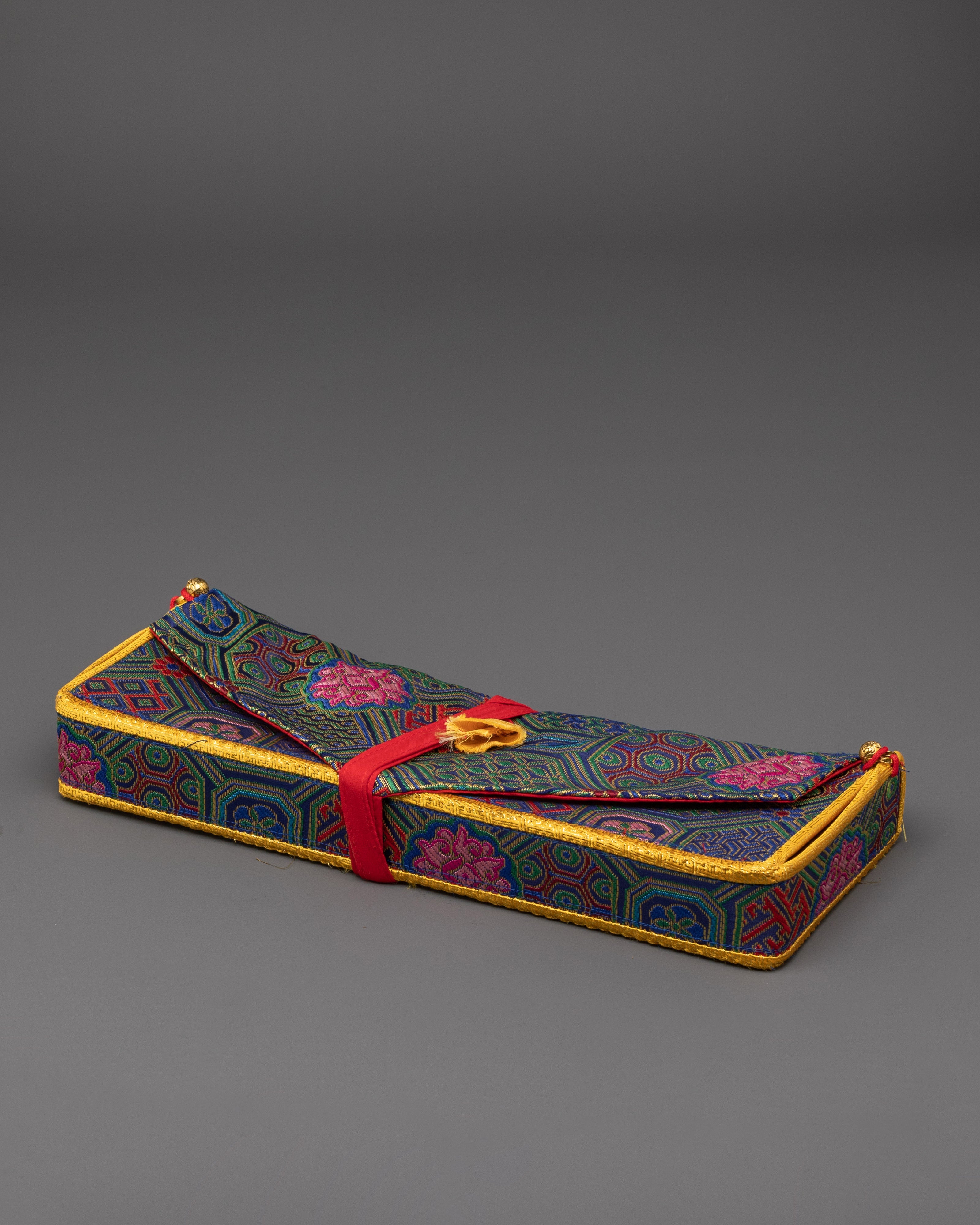 Buddhist Scripture Book Cover | Sacred Text Protection