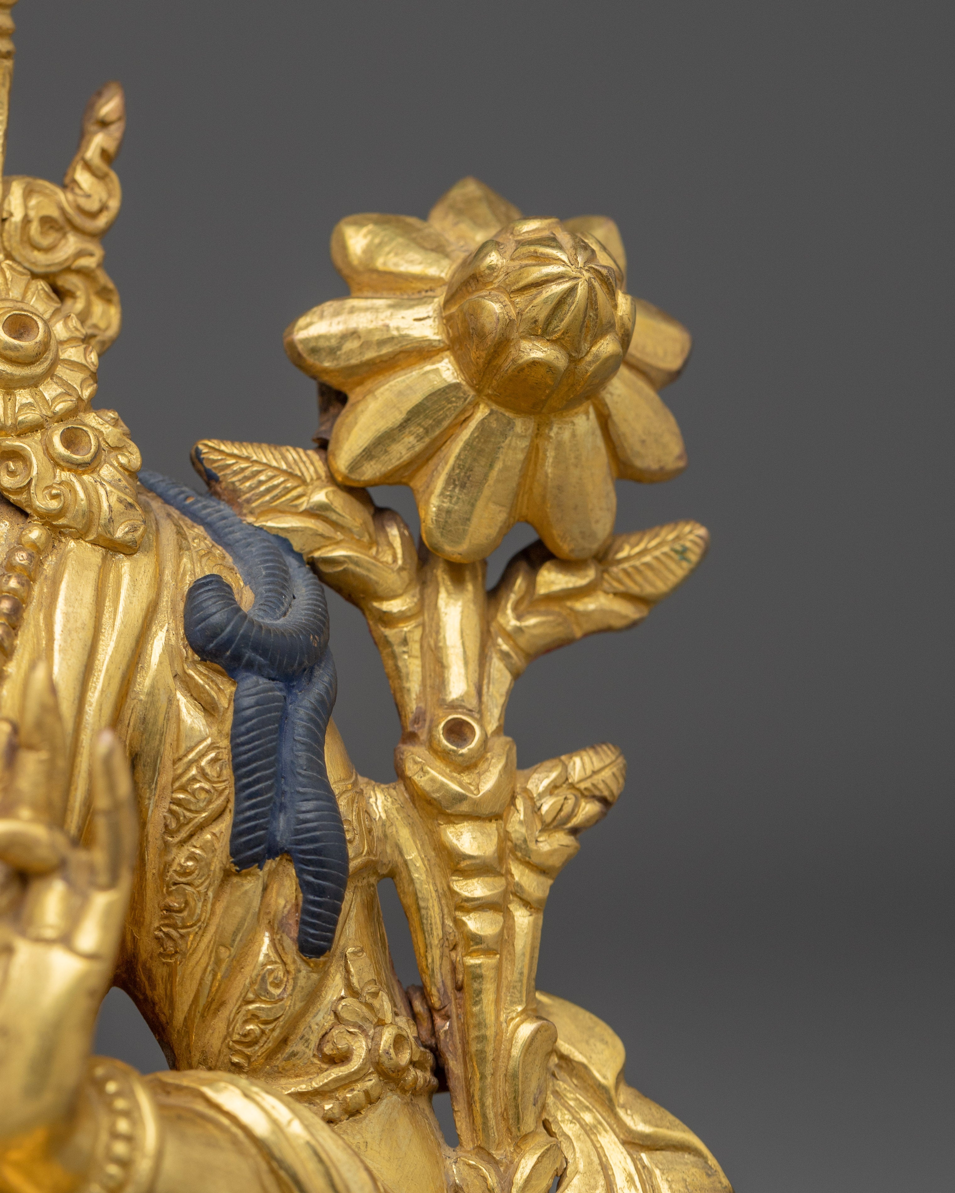 Traditional Sita Tara Spiritual Sculpture | Tibetan Goddess Tara Statue