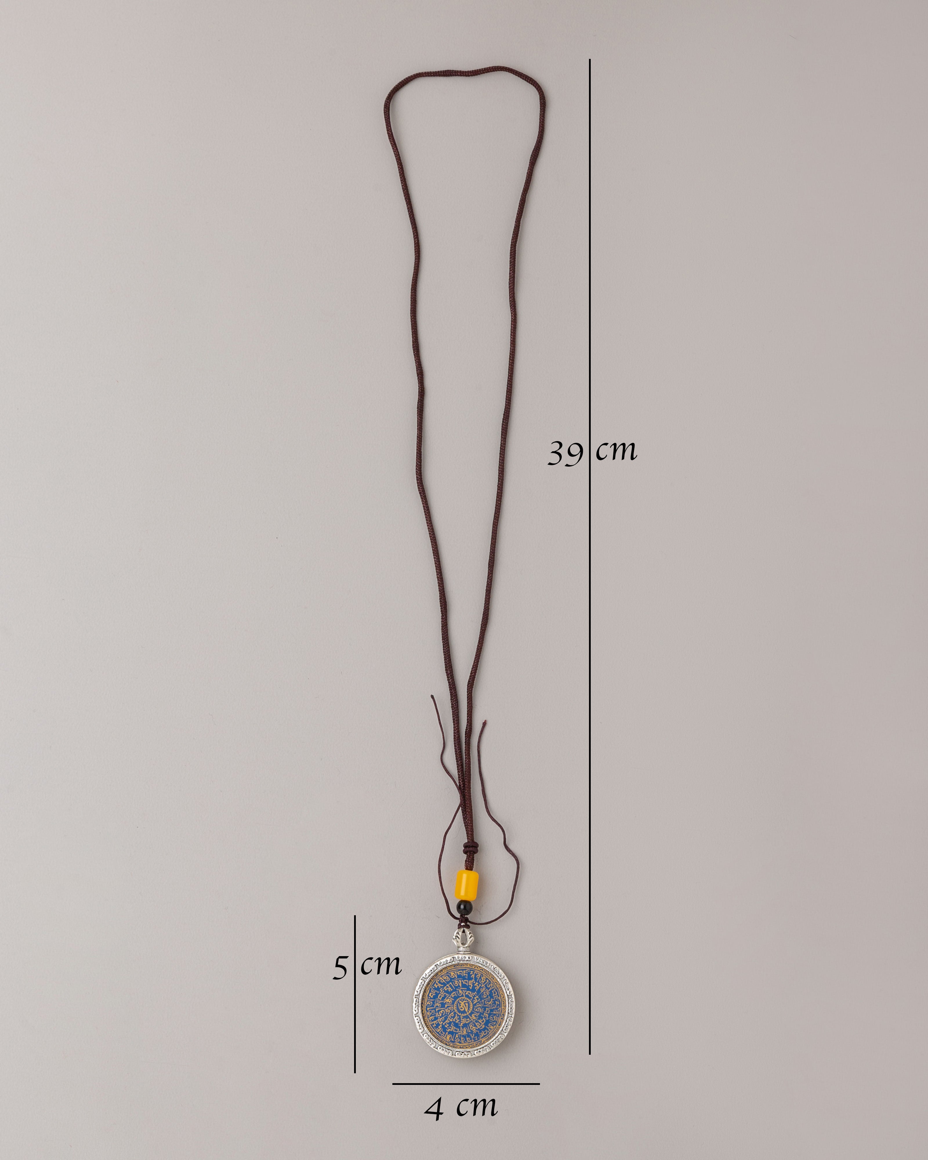 Handmade Mantra Locket | Sacred Jewelry for Protection