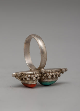 Tibetan-Inspired Handmade Spiritual Ring | Unique Spiritual & Bohemian Style | Gift Ideas