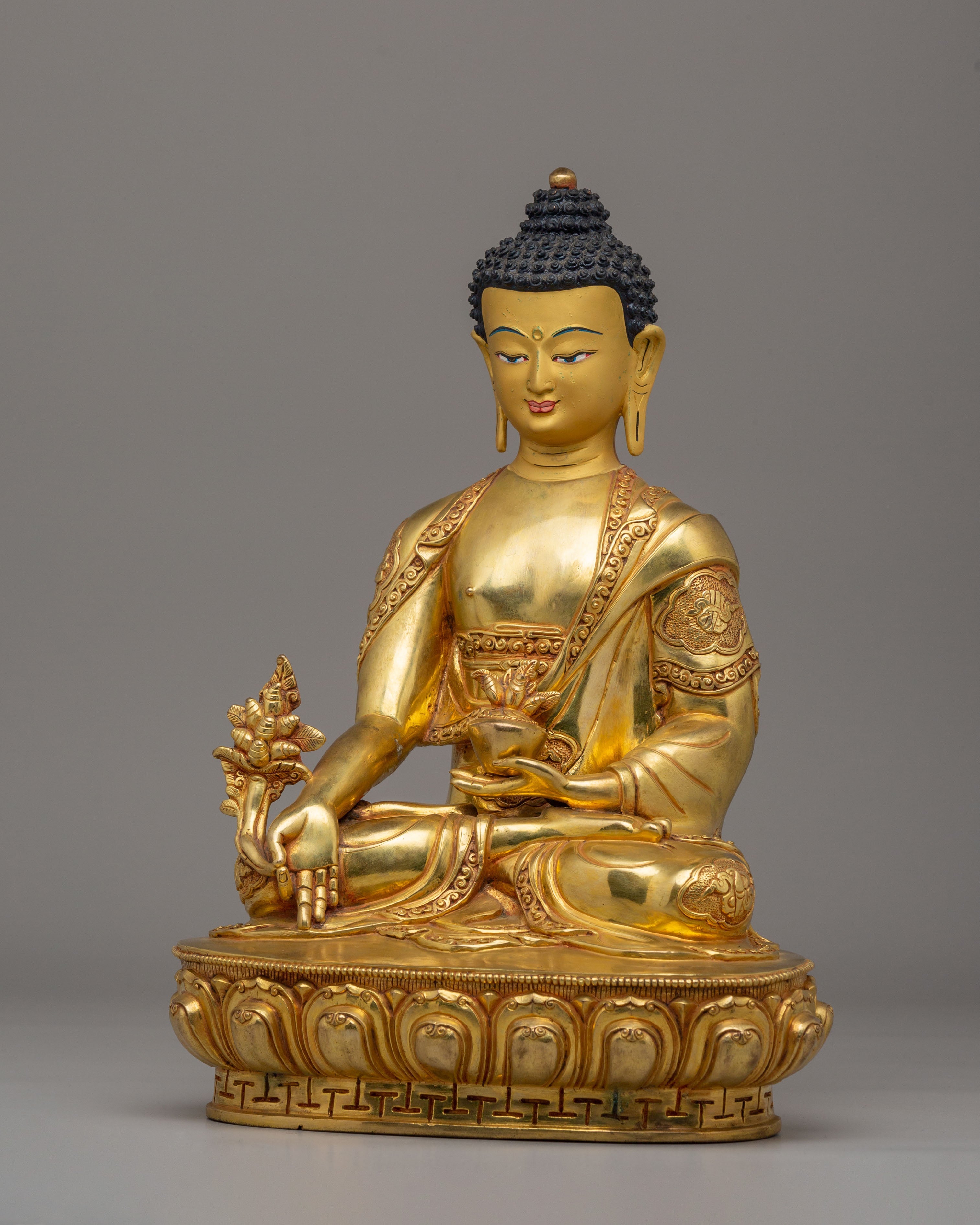 Handmade Healing Buddha Statue | Medicine Buddha Figurine