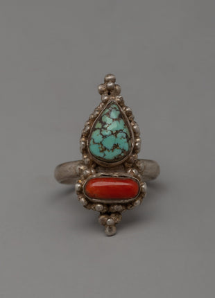 Turquoise Silver Ring​