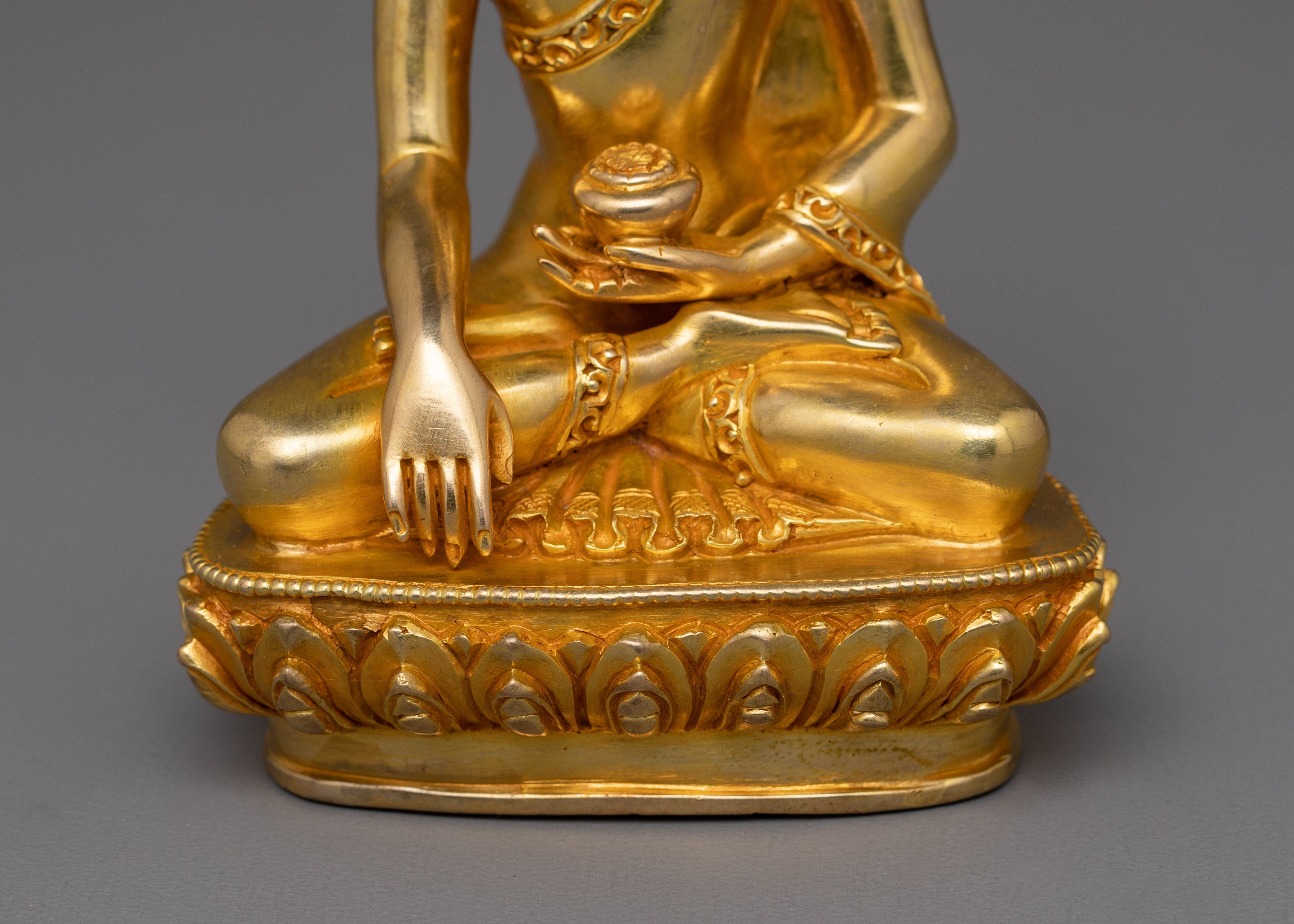 Shakyamuni Buddha Spiritual Teacher Sculpture | Symbol of Mindfulness Practice