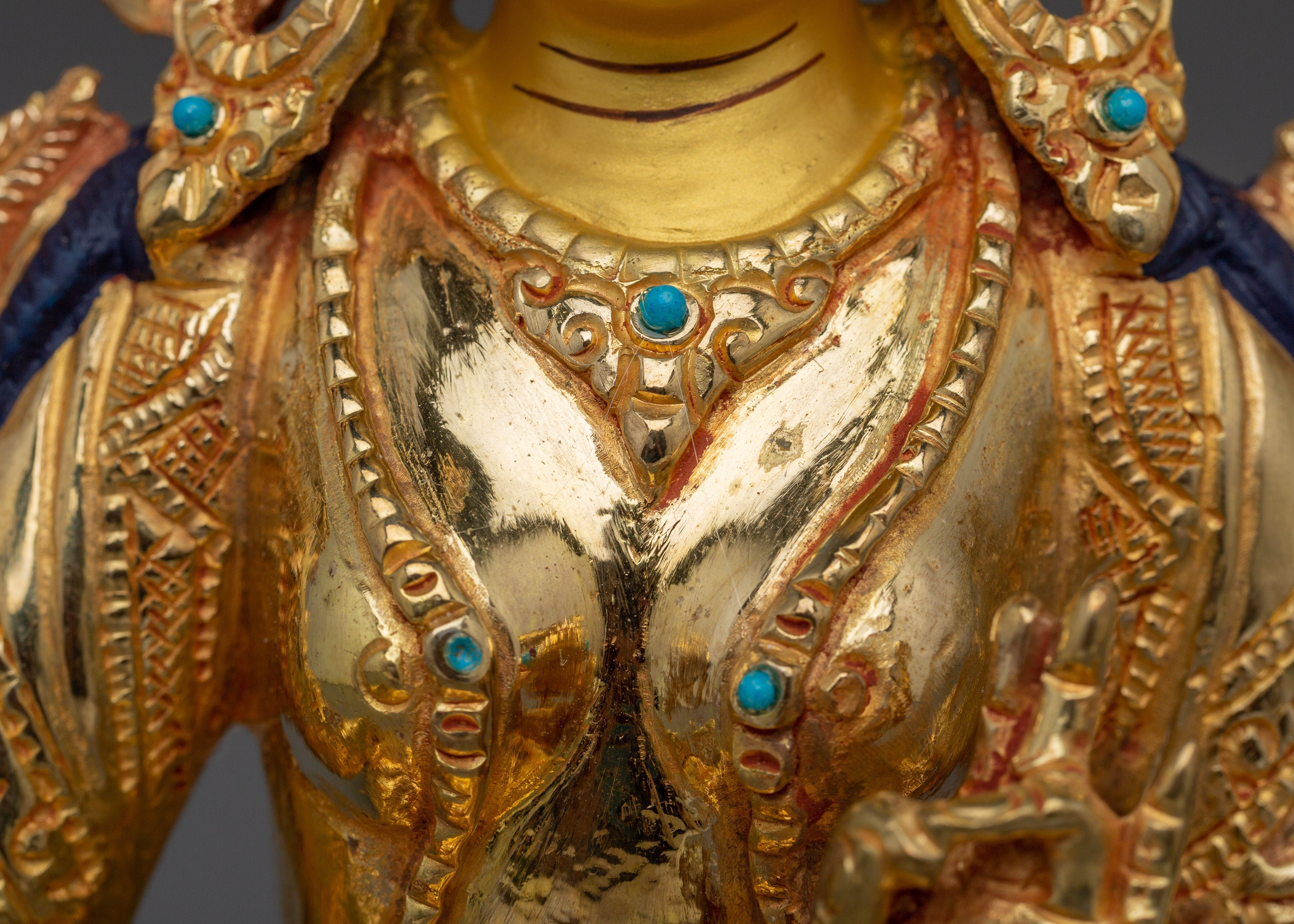 Serene White Tara Handmade Statue | Spiritual Buddhist Decor