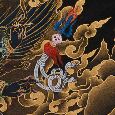 Wrathful Vajrakilaya Thangka | Transmutation of Negativity
