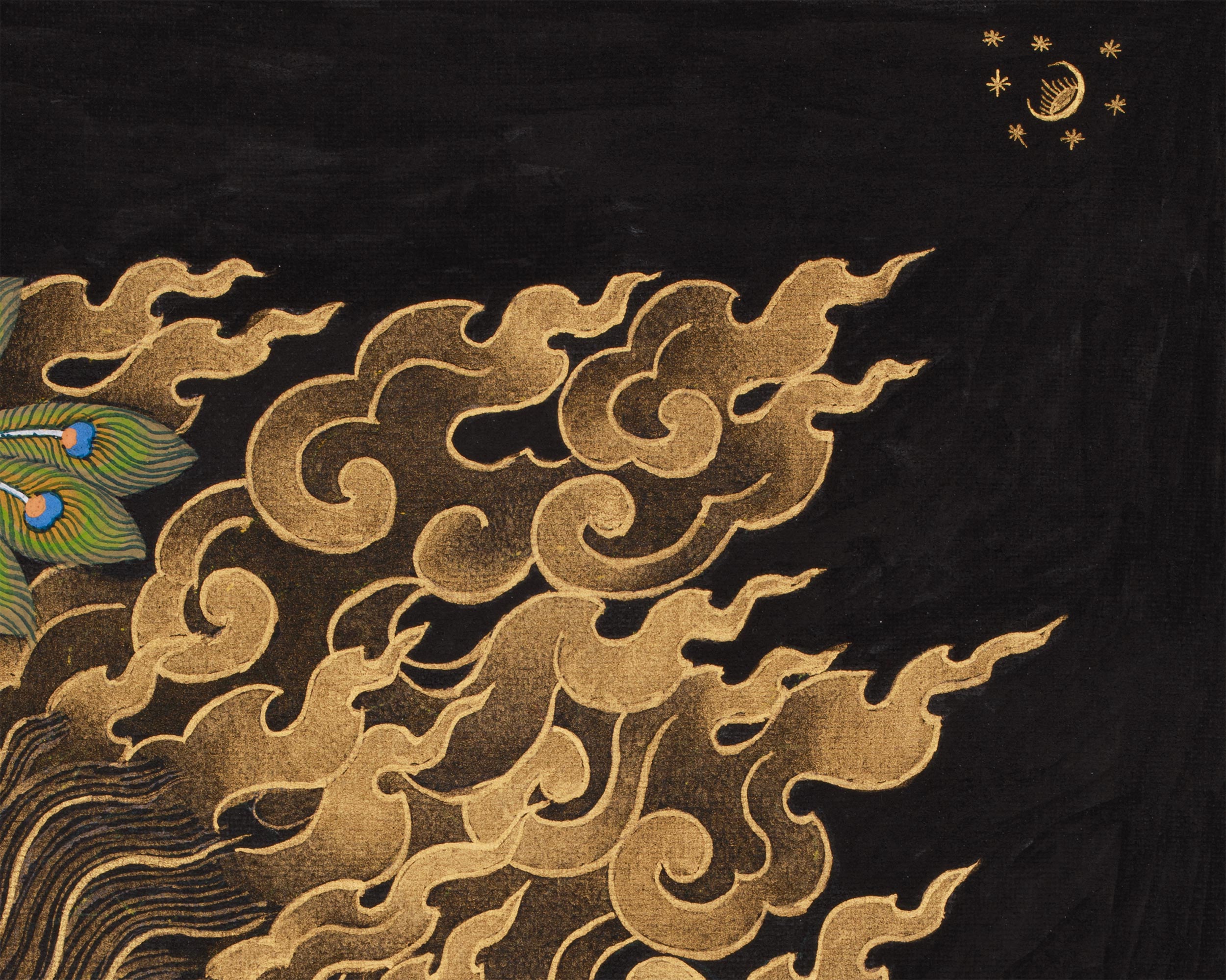 Wrathful Palden Lhamo Thangka | Tibetan Powerful Protector