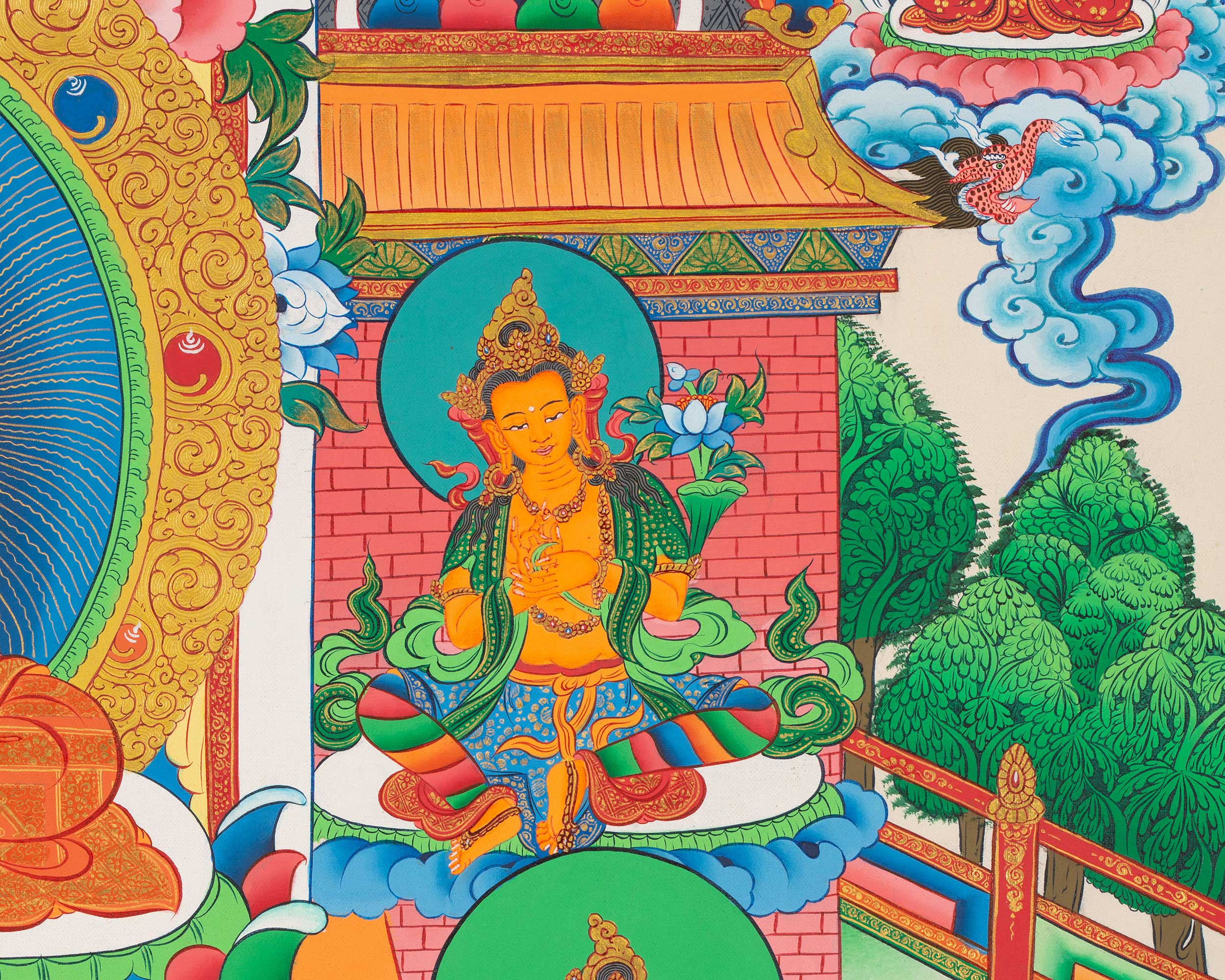 Original Amitabha Buddha Pure Land | Sukhavati Bhuwan