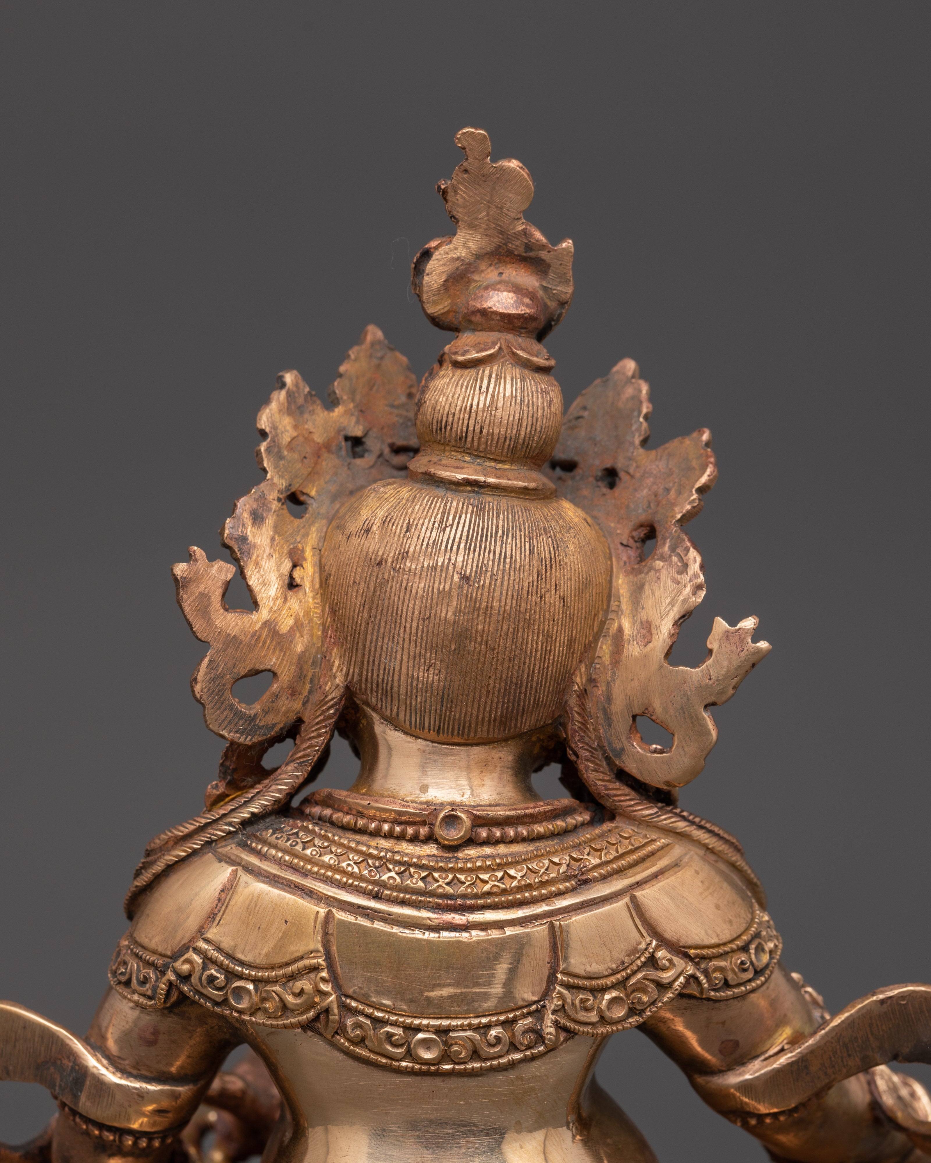 Dzambala Buddhist Wealth Deity Statue | Buddhist Decor for Abundance Rituals