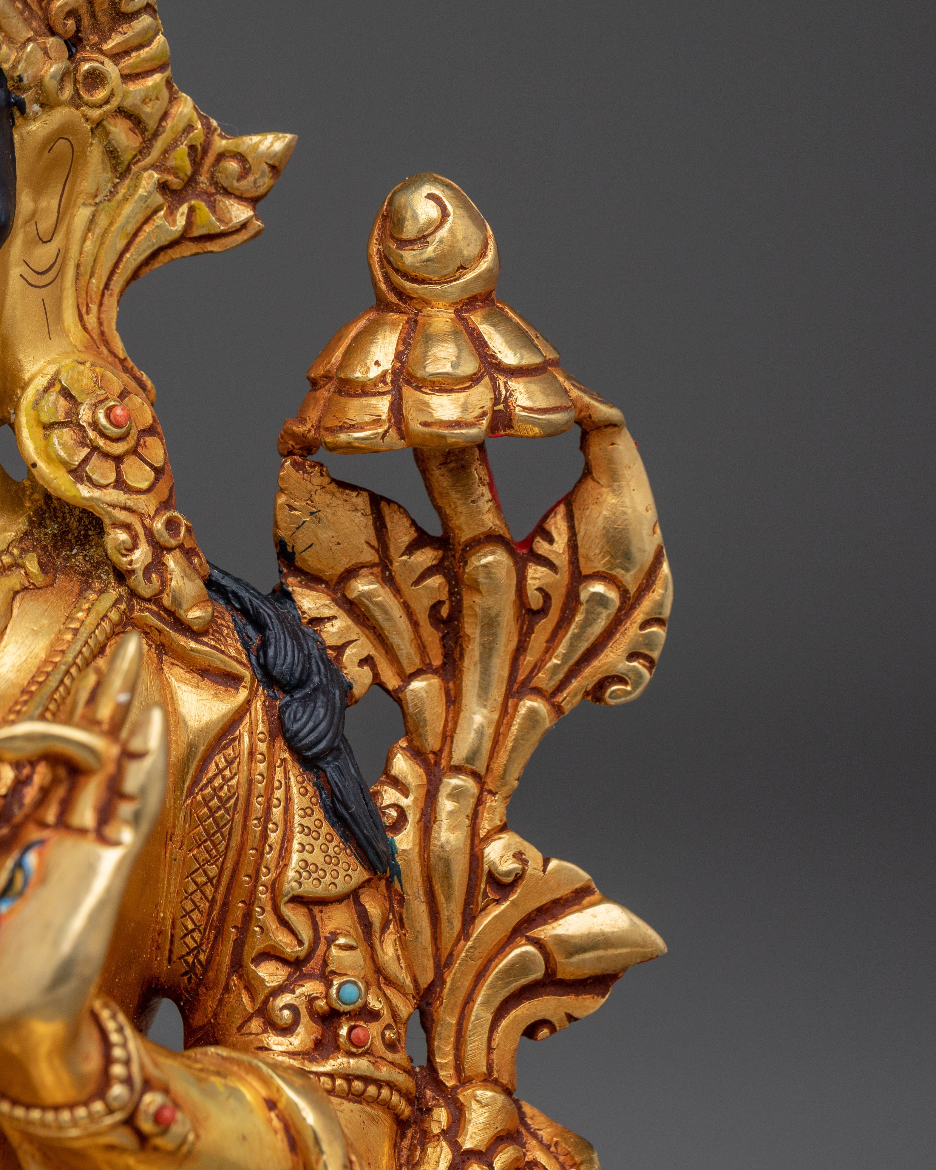 Tibetan Revered Deity Sita Tara | Buddhist Healing Goddess Artwork