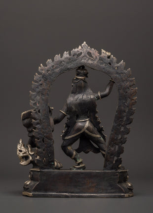 Baglamukhi Devi Statue | Wrathful Hindu Goddess