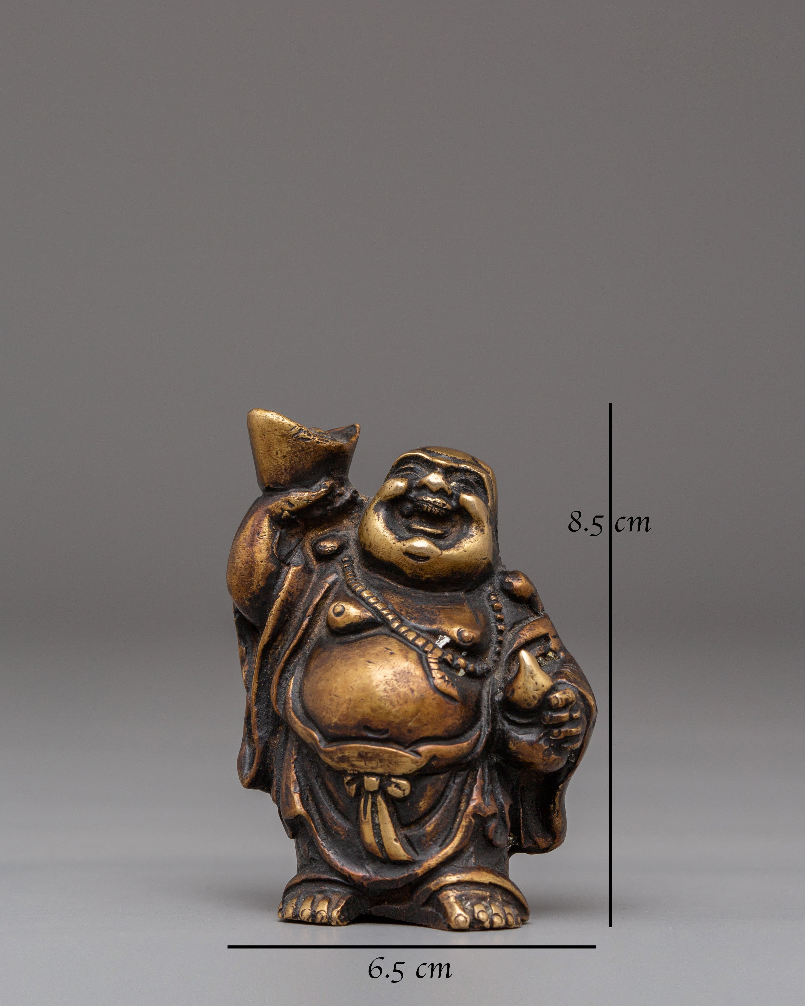 Handcrafted Laughing Buddha Set