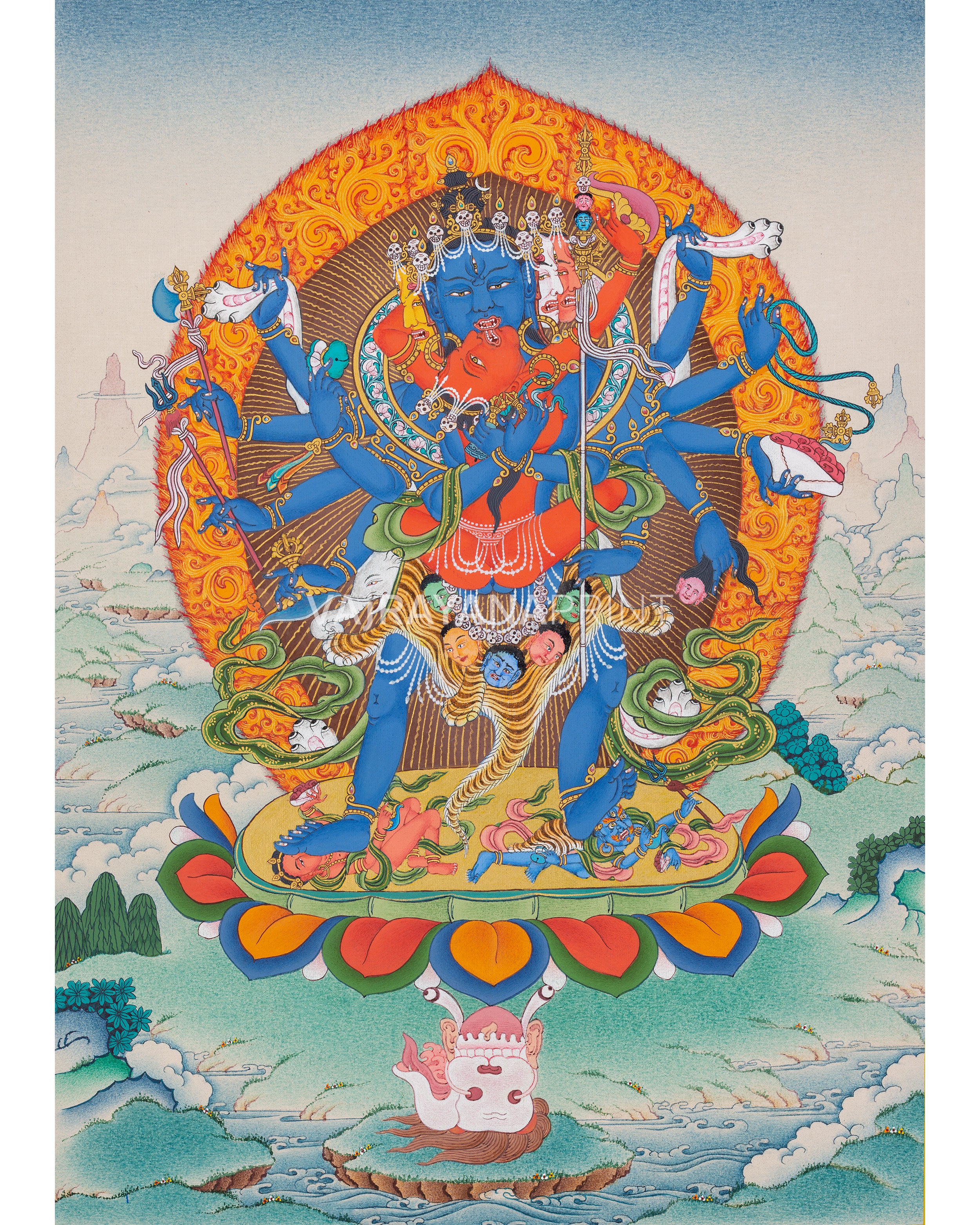 12-armed-chakrasamvara prints