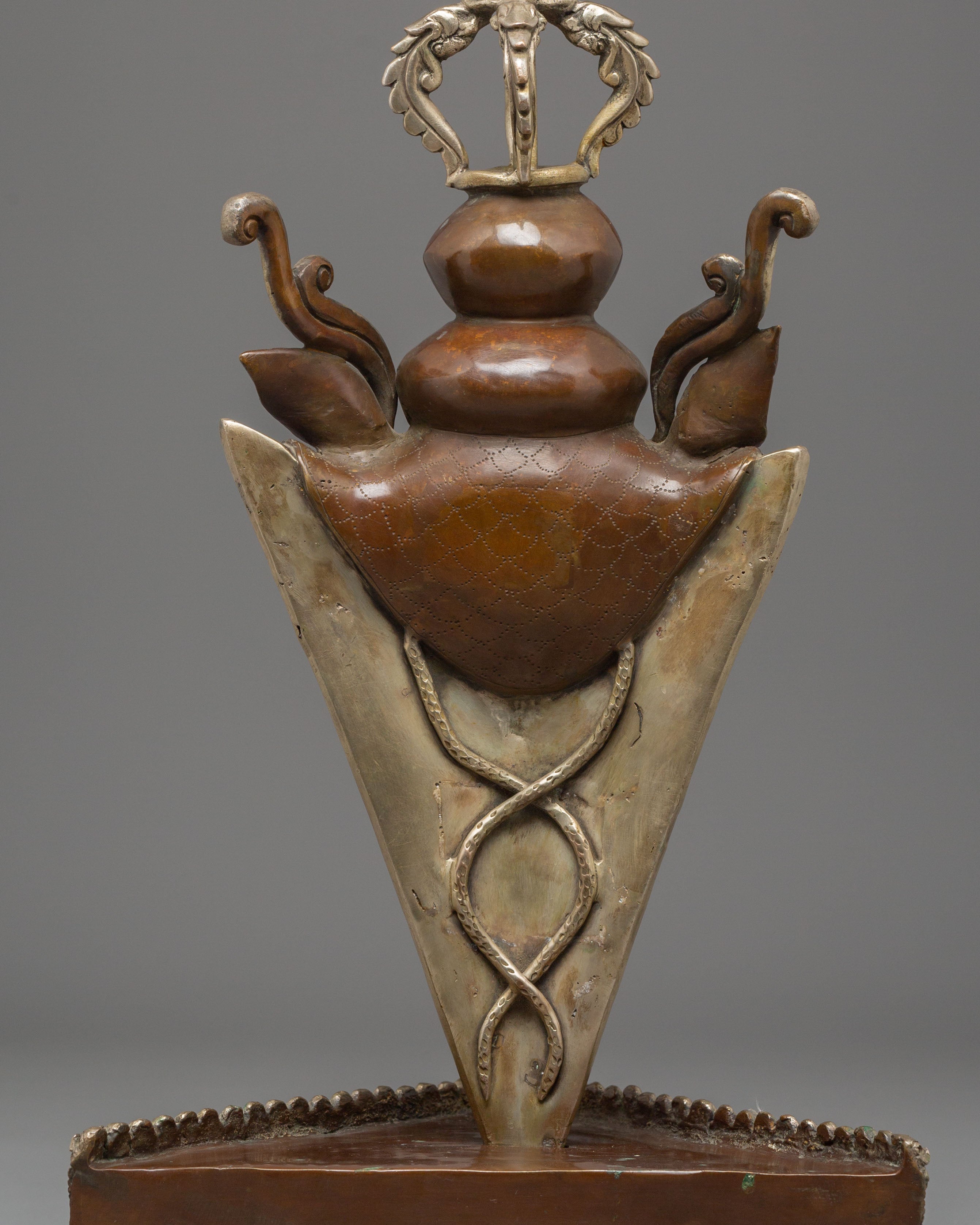 Sacred Phurba Meditation Tool | Tibetan Ritual Dagger with Vajra Designs