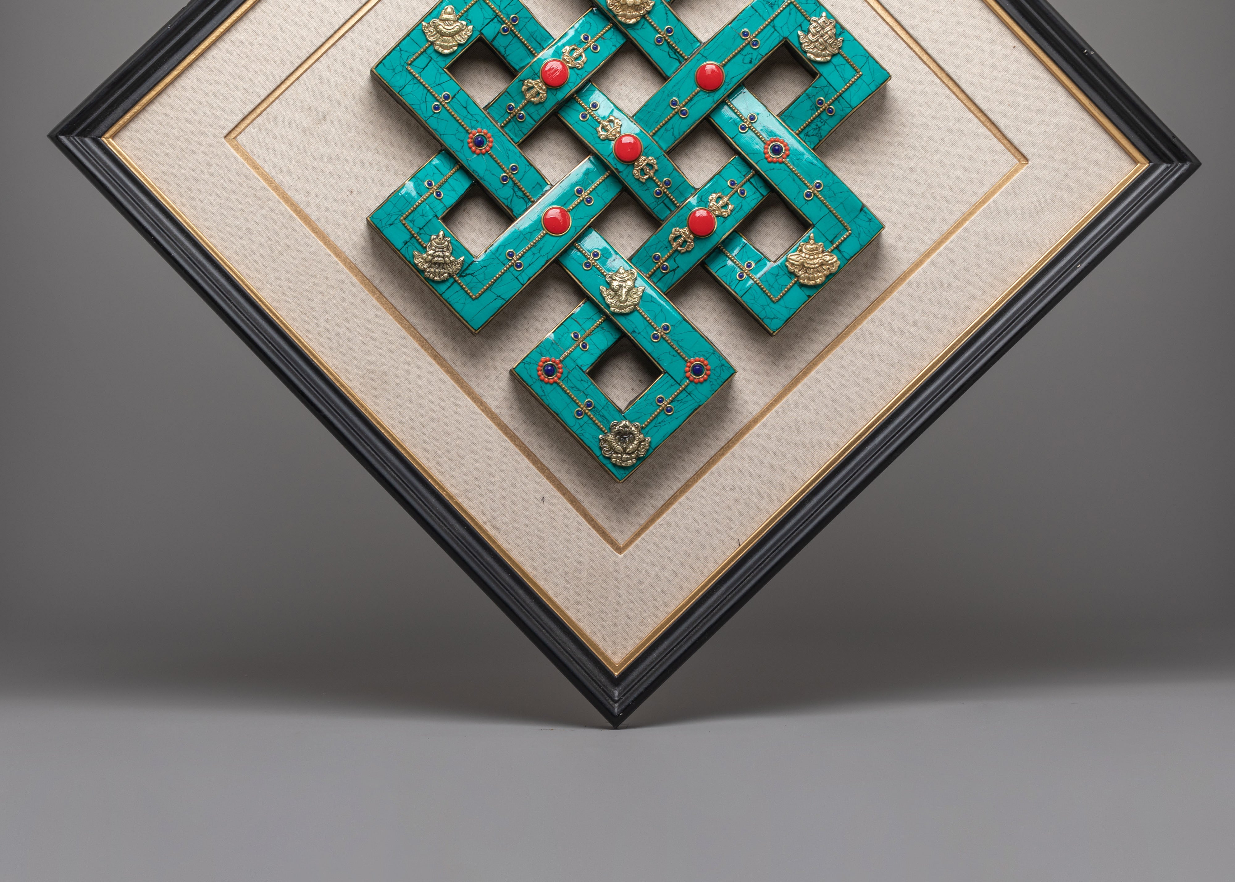 Handmade Endless Knot Wall Hanging | Spiritual Home Decor