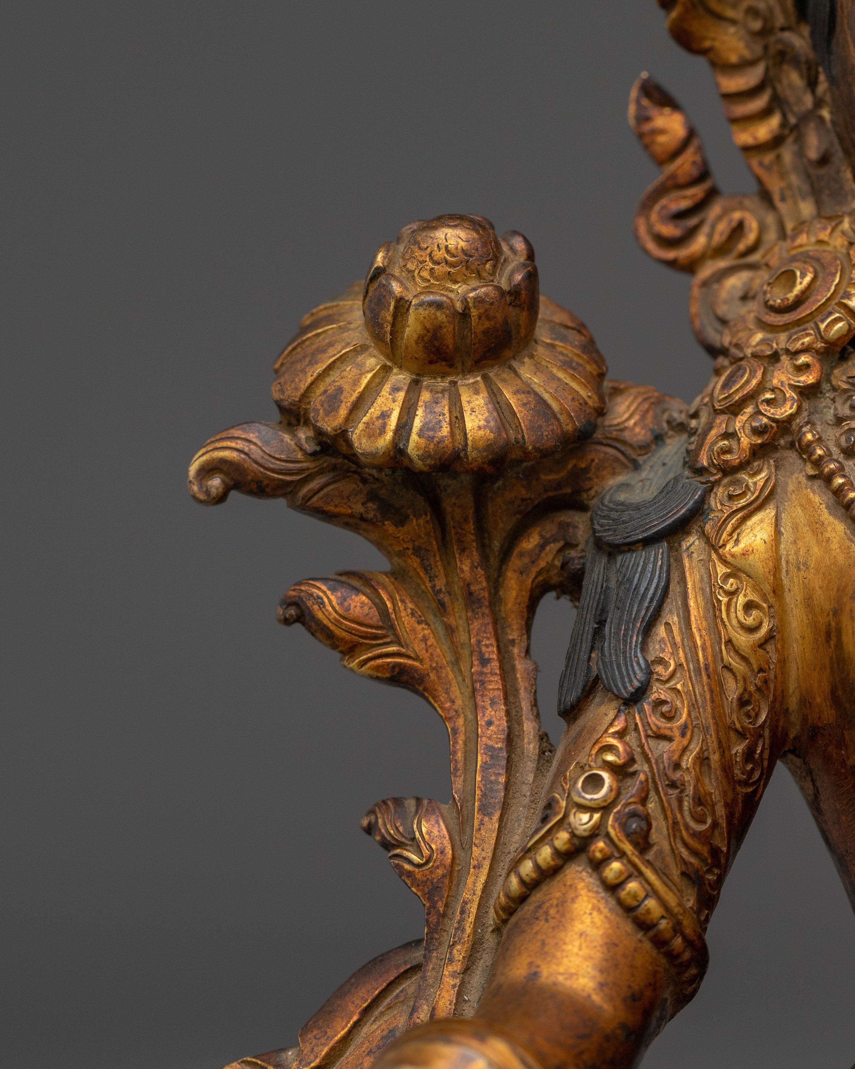 Sacred Green Tara Mother of Liberation | Handcrafted Nepali Meditation Altar Deity