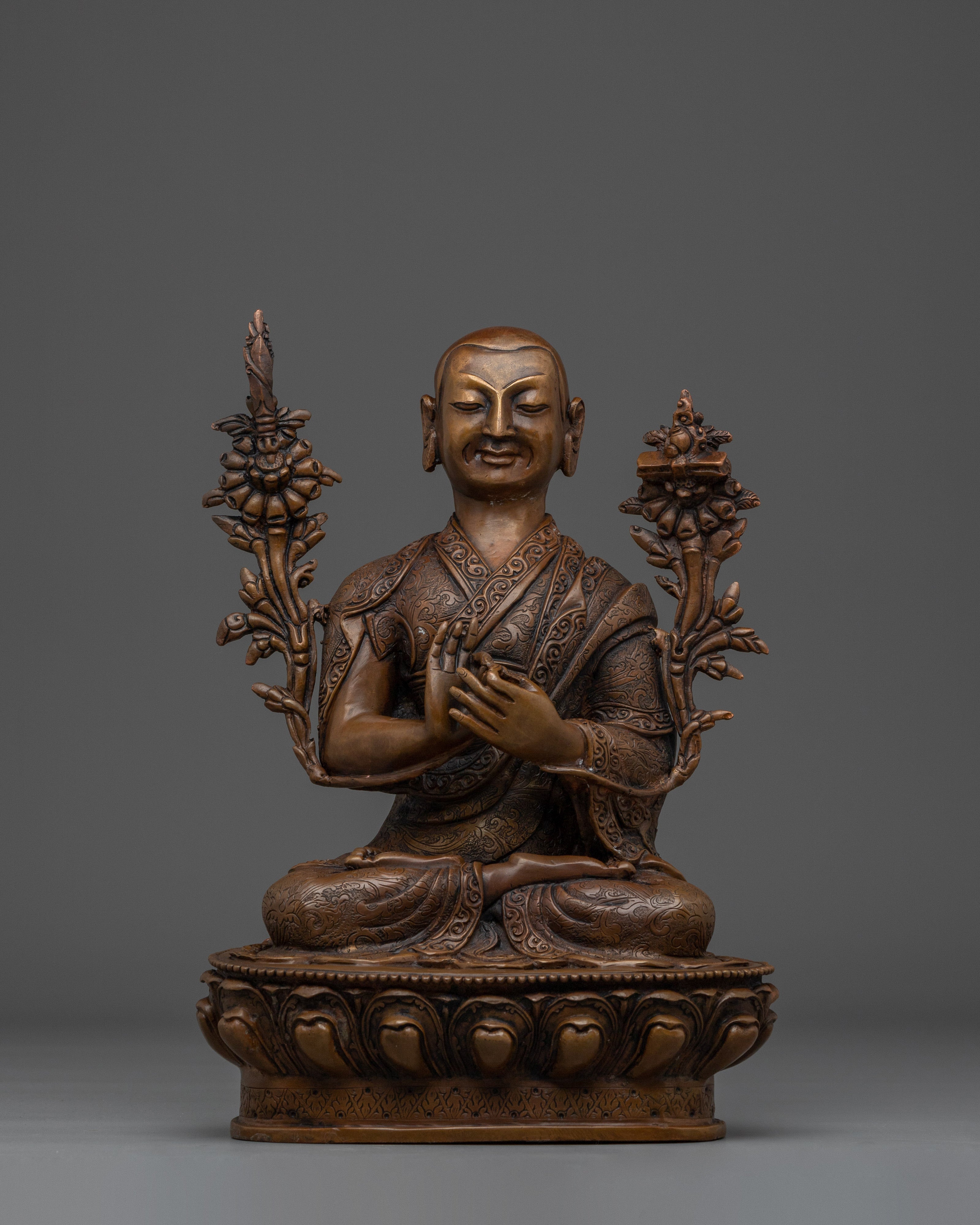 Enlightened Master Tsongkhapa Set | Disciples Statue
