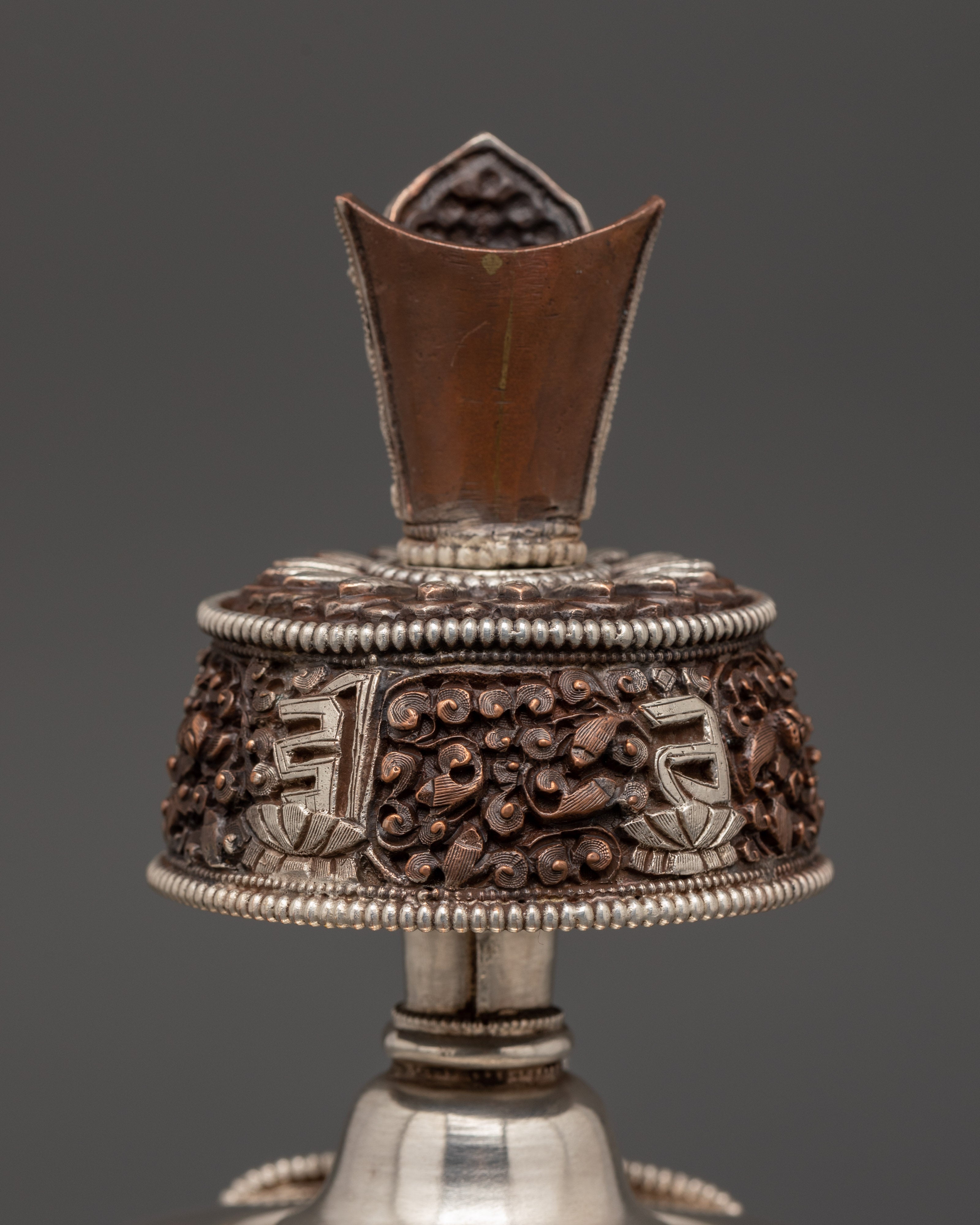 Oxidized Copper Water Vase Bhumba set |  Sacred Temple Decor