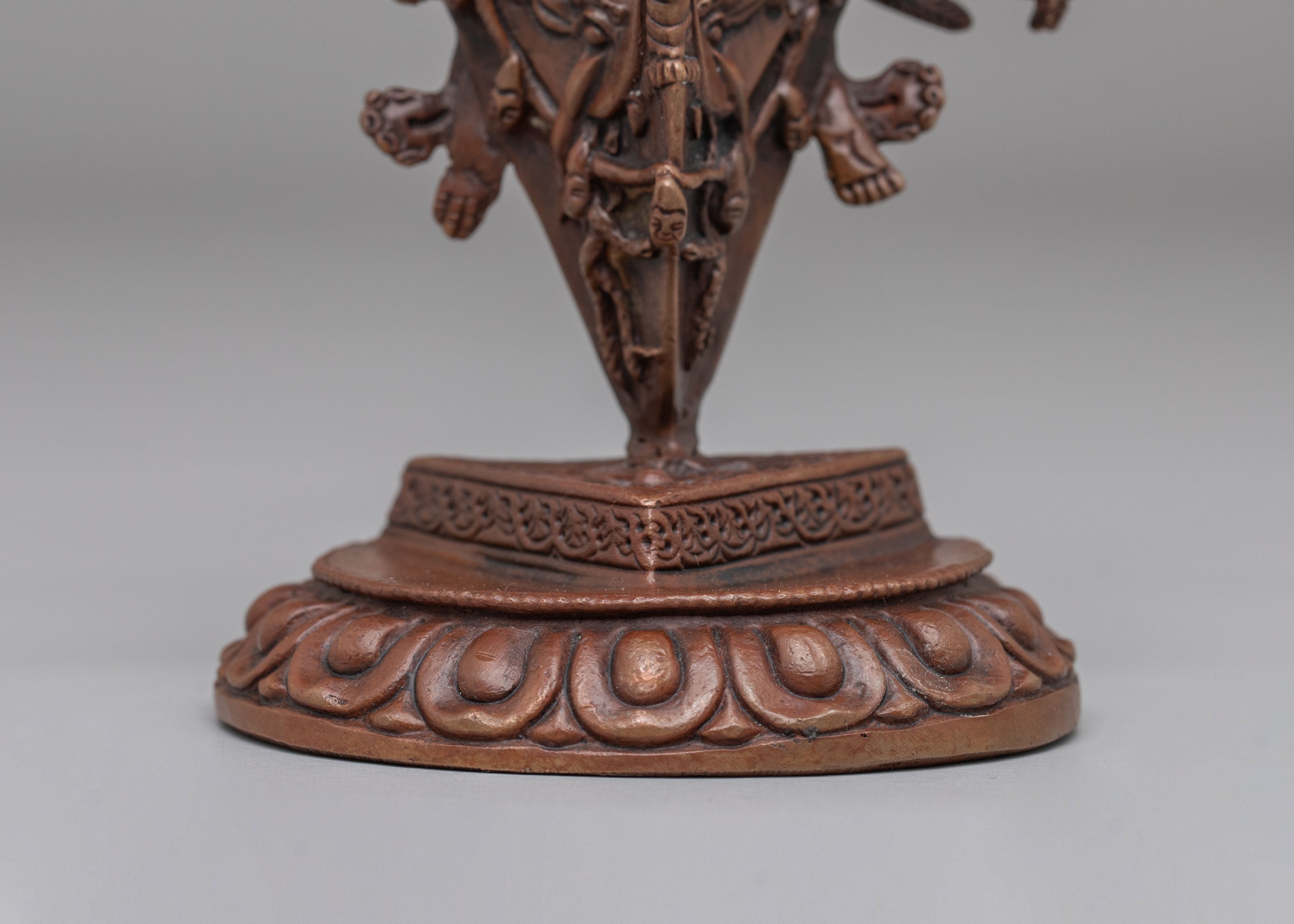 Vajrakilaya Ritual Deity Statue | Sacred Tibetan Art