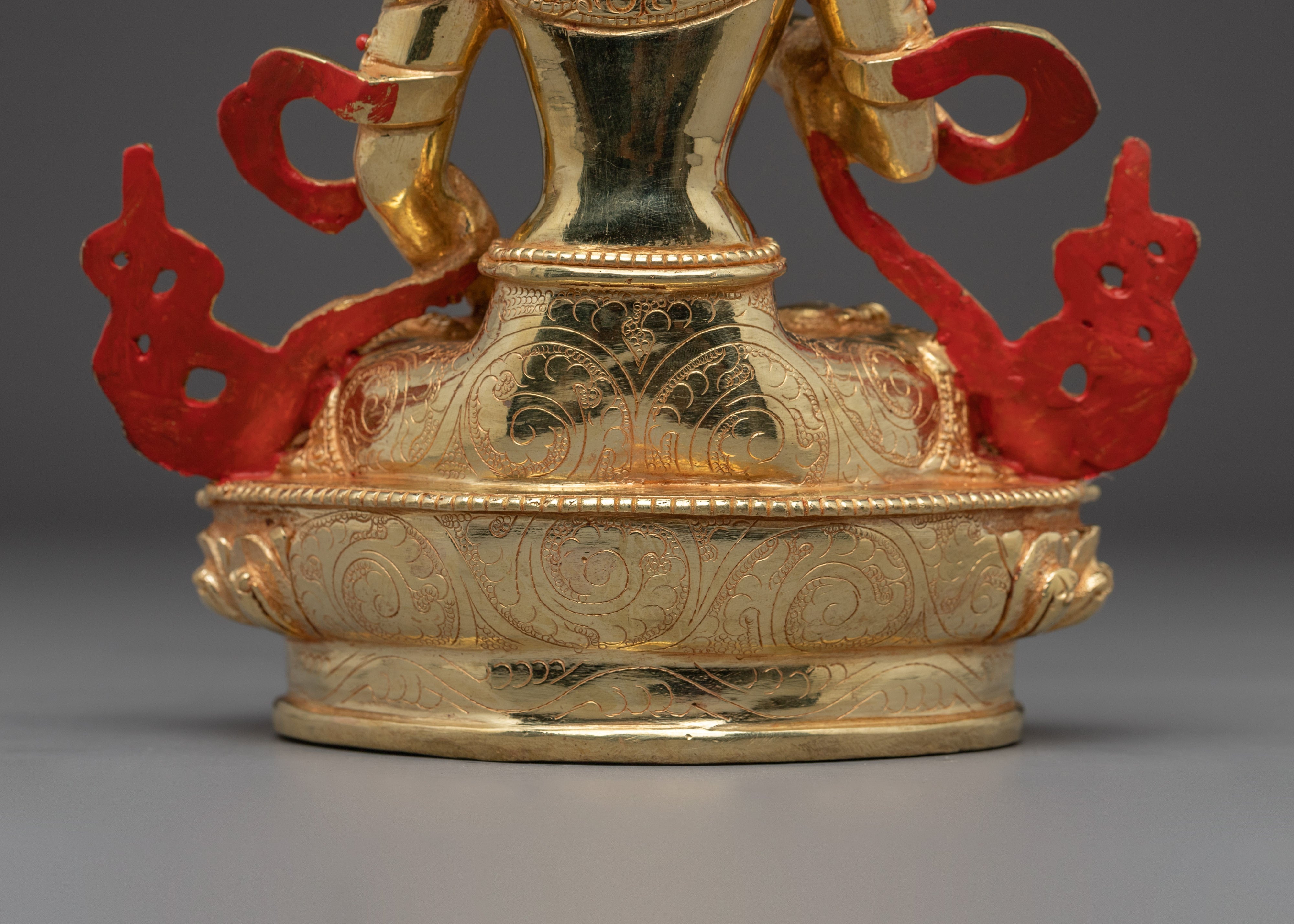 Tibetan Art of Vajrasattva | Handmade Sculpture