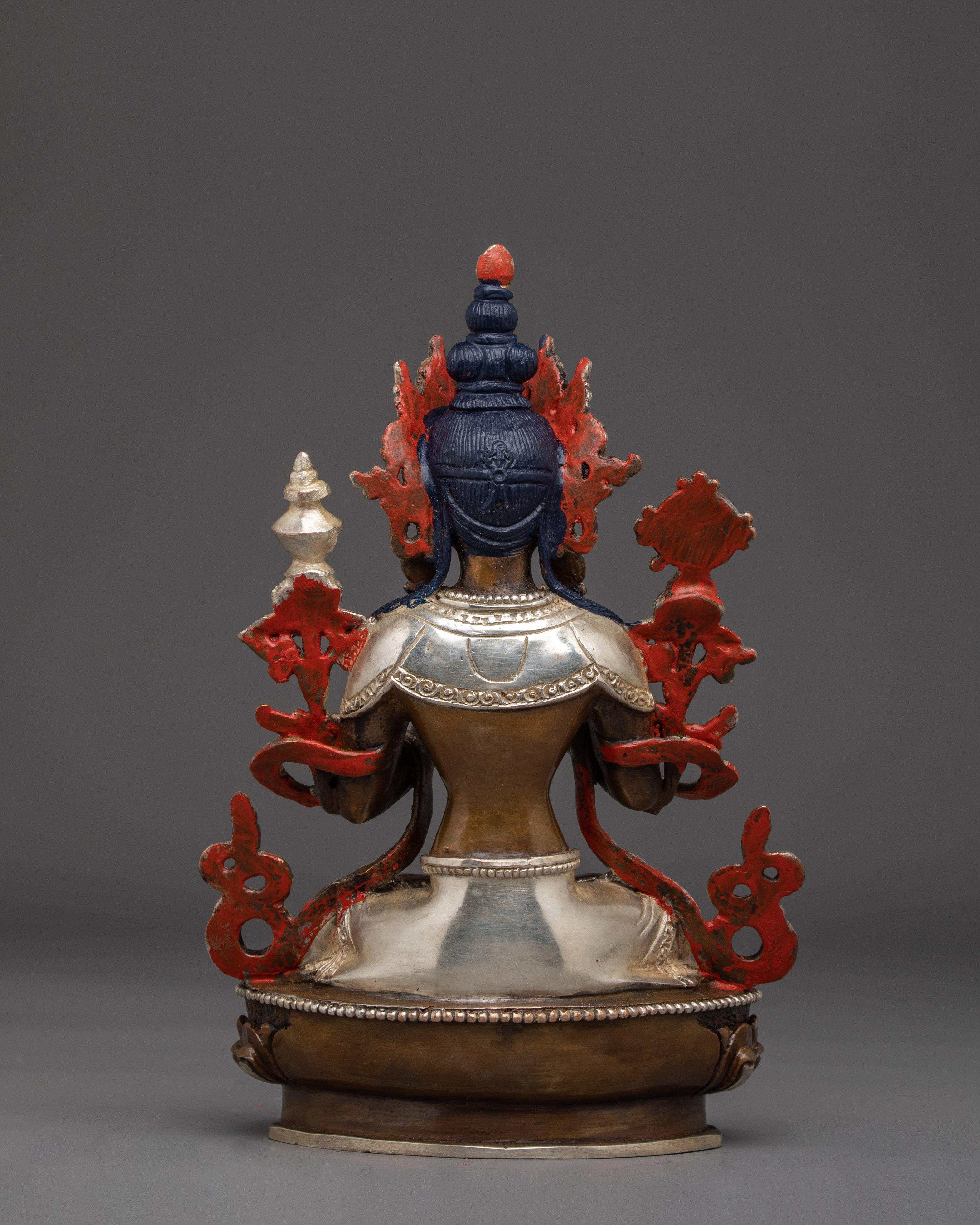 Copper Maitreya Figurine | Loving-Kindness Deity