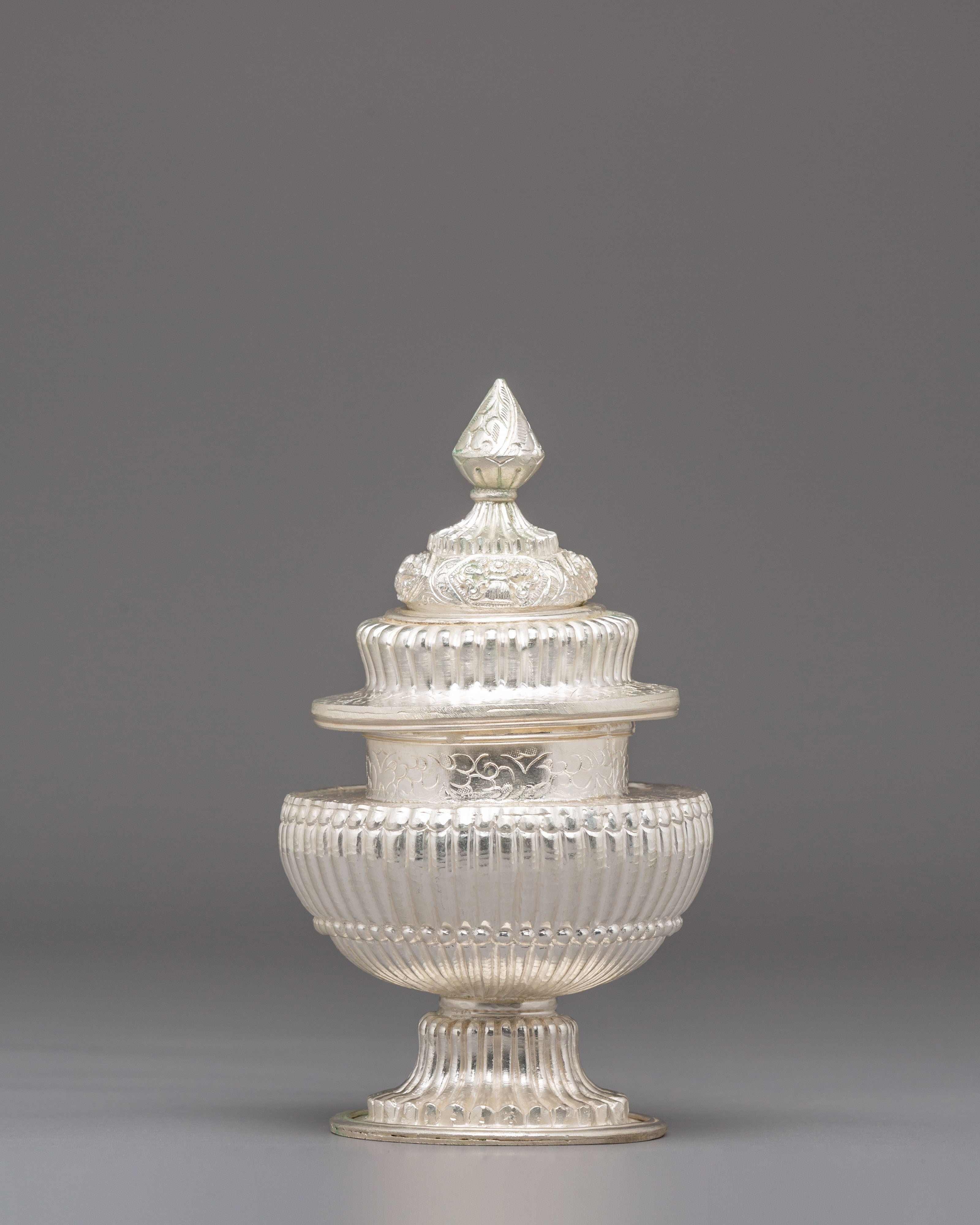 Traditional Copper Rice Pot | Sacred Ritual Offering Vessel