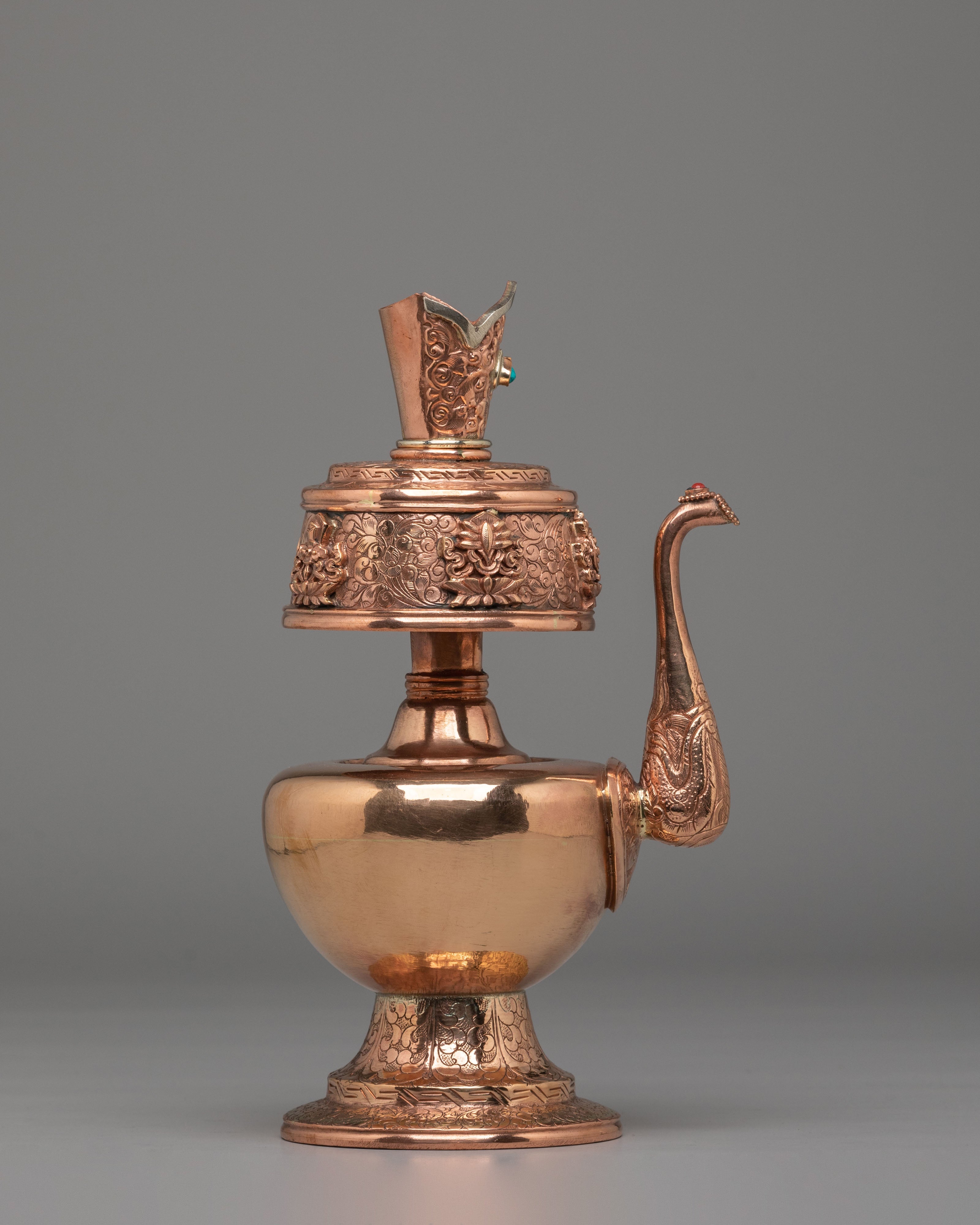 Spiritual Ritual Bhumba | Sacred Offering Vessel for Puja &amp; Meditation